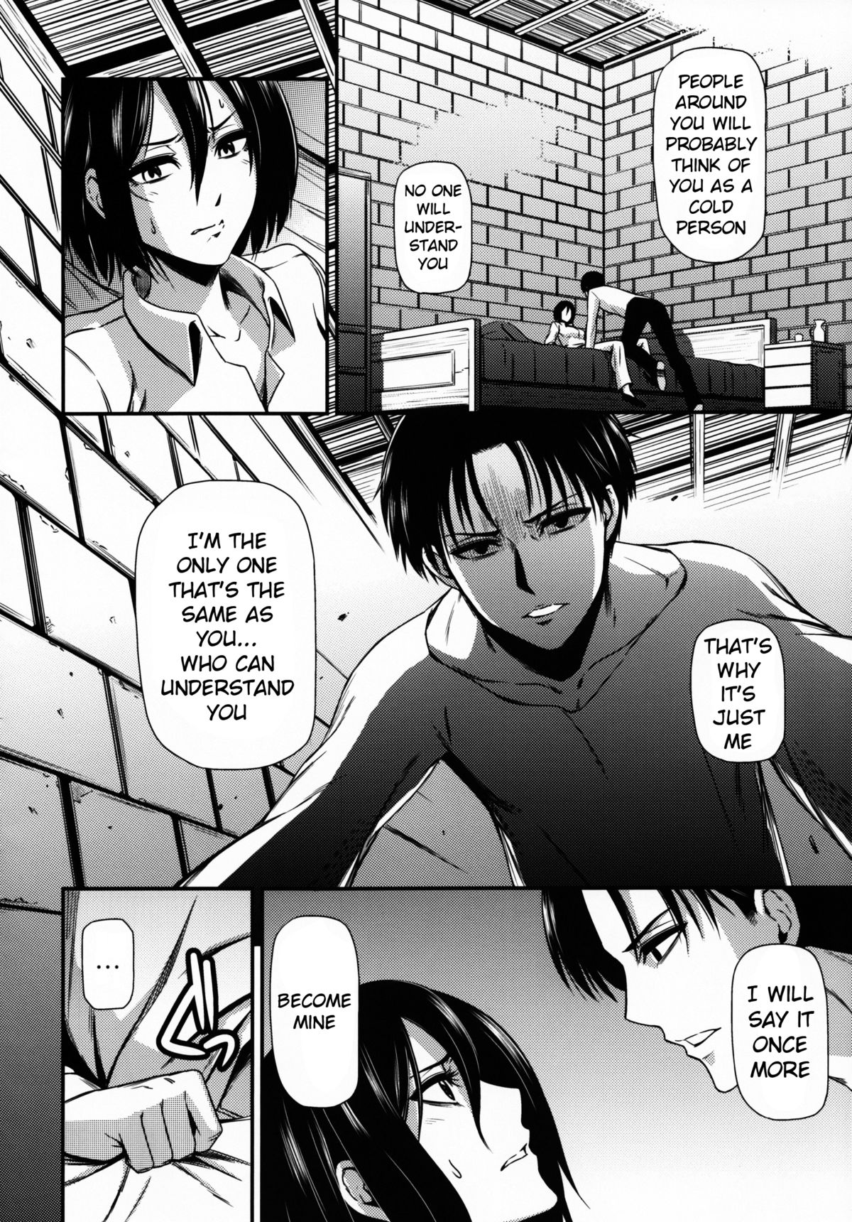 (C86) [Kiyosumi Hurricane (Kiyosumi Hurricane)] Gekishin San | Firing Pin 3 (Shingeki no Kyojin) [English] {doujin-moe.us} page 11 full