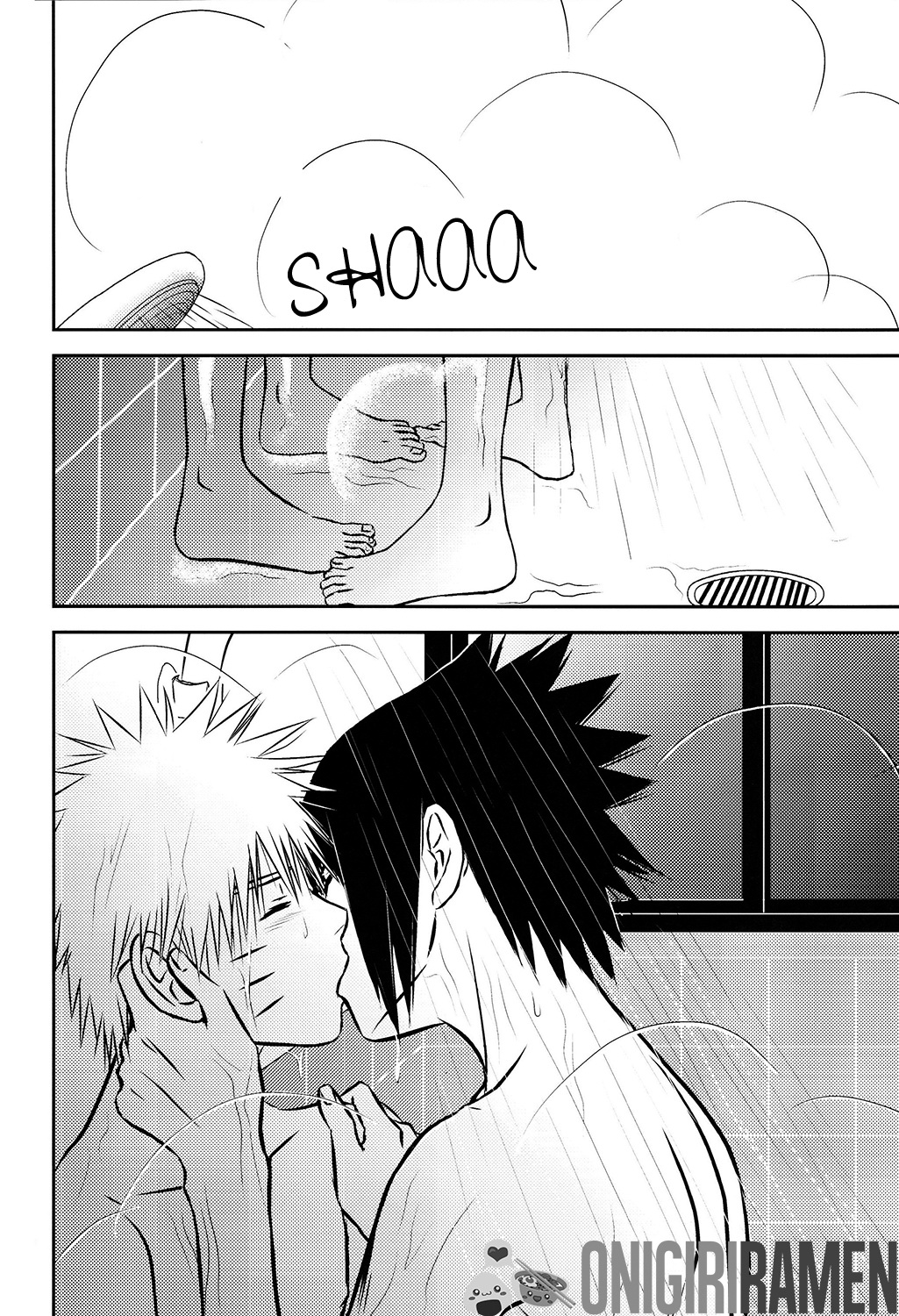 (C80) [@ Harukaze Shunpoo (Shunpoo)] SASUKE ♥ HAPIBA!! (Naruto) [English] [Onigiri Ramen] page 28 full