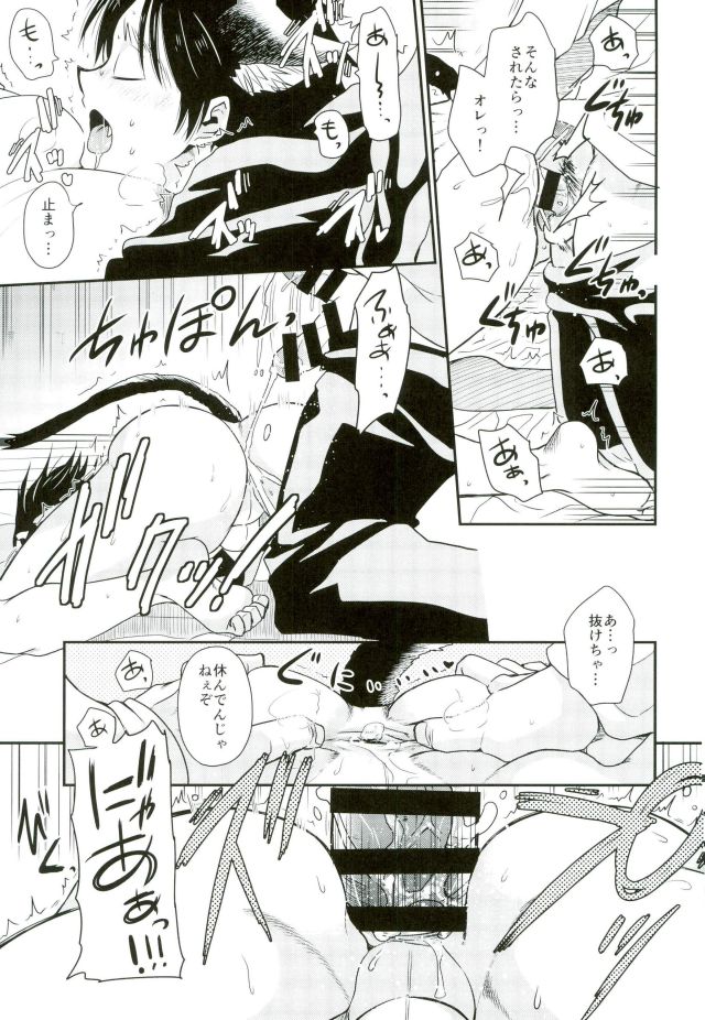 (C91) [Sonic (PANA)] Shinpei-kun ga Neko ni Narimashite (Shingeki no Kyojin) page 24 full