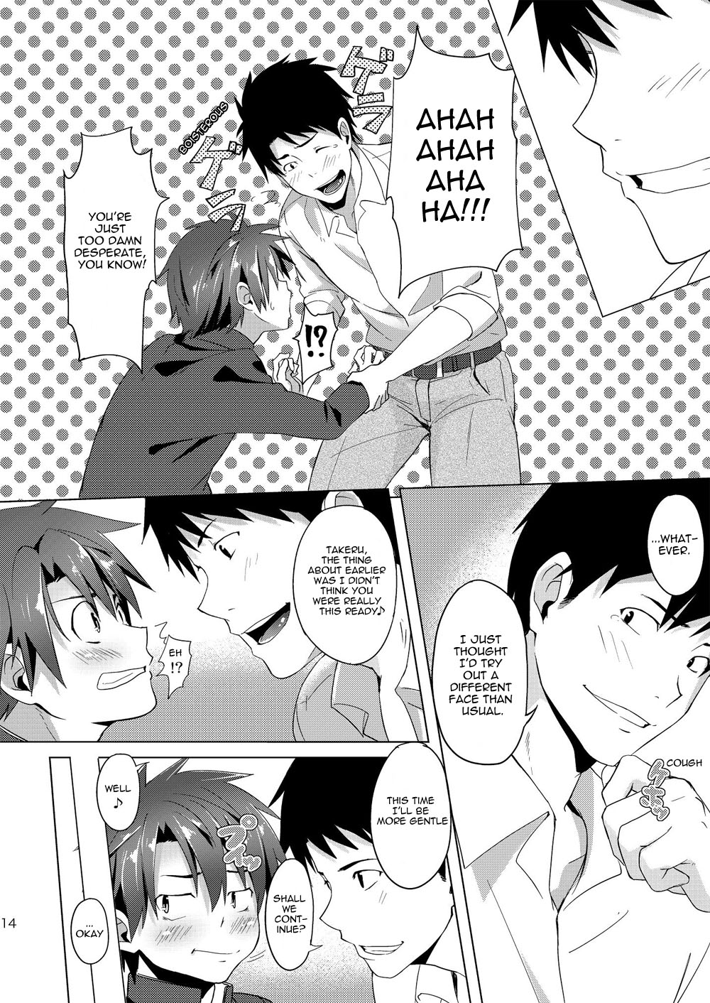 (Shota Scratch 18) [TomCat (Keita)] Katekyoo Tutorial!! [English] [TnK O] page 14 full