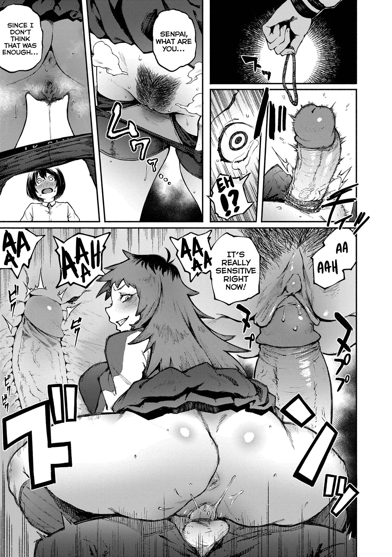 [Suruga Kuroitsu] Odoshi Ai | Threatening Love (Manazashi Temptation) [English] [Nishimaru] [Decensored] [Digital] page 17 full
