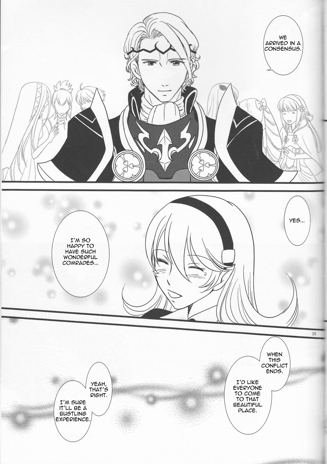 (C90) [Puratina no Sakana (Orihara Kotone)] Nangoku e Youkoso (Fire Emblem if) [English] [cedr777] page 39 full