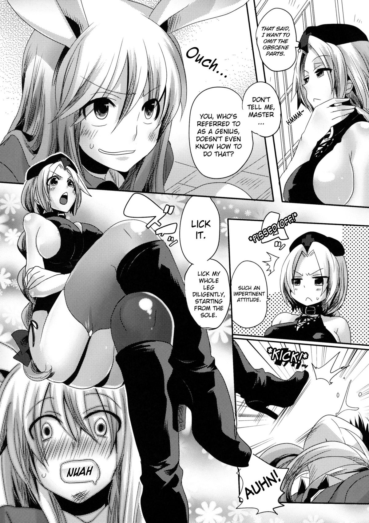 (C79) [DOUMOU (Doumou)] Shishou ga Shikotama S de M na Hon | Sado-Masochistic Book Featuring Plenty of Master (Touhou Project) [English] [BlueMoon] [Decensored] page 7 full