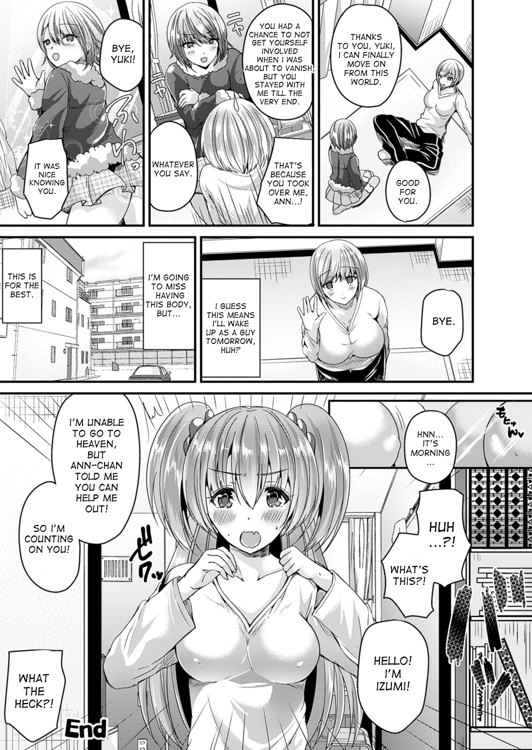 [Labui] Nyotaika Shite Hyoui Sarete Kokuhaku Suru | Turn into a girl, get possessed and confess! (Nyotaika Shite Gokujou no Kanojo ni Naru) [English] [desudesu] [Digital] page 20 full