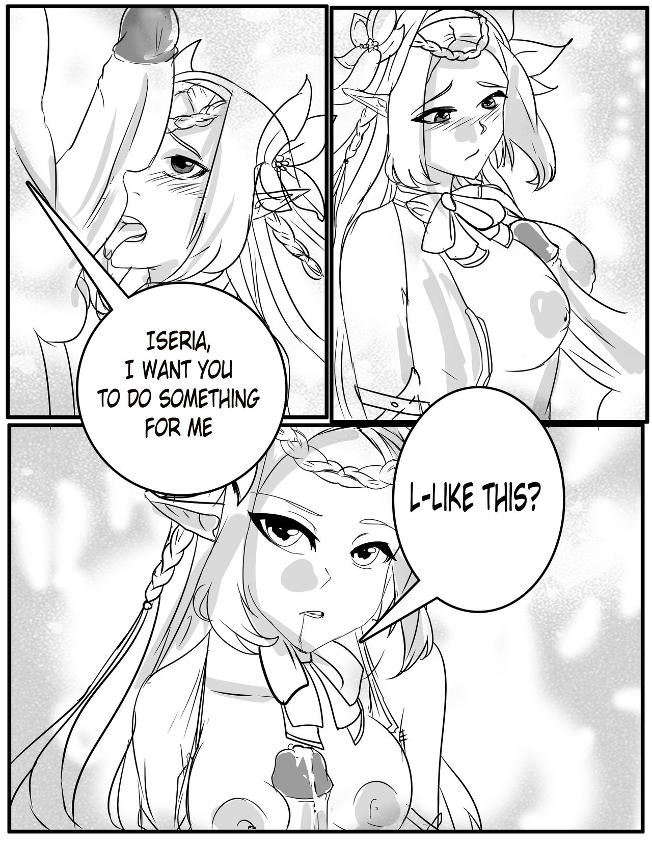 A curious elf [an epic 7 doujin] [english] page 5 full