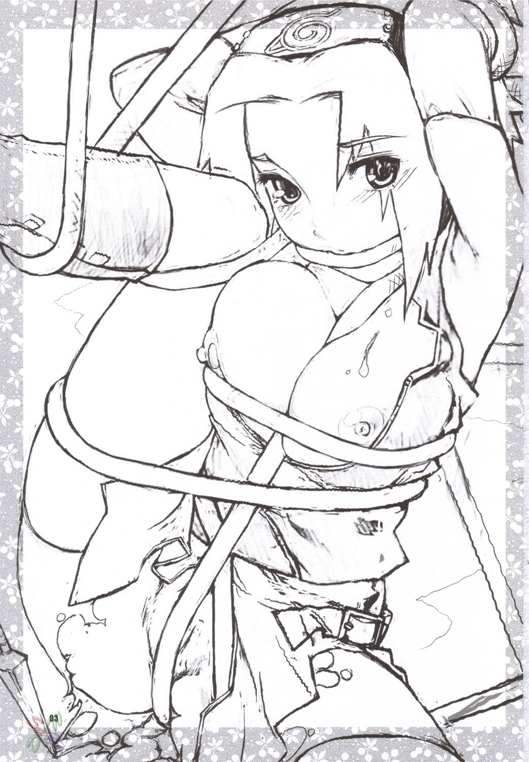 (C69) [Nekomataya (Nekomata Naomi)] Shidare Zakura / Weeping Cherry (Naruto) [English] [D-W] page 2 full