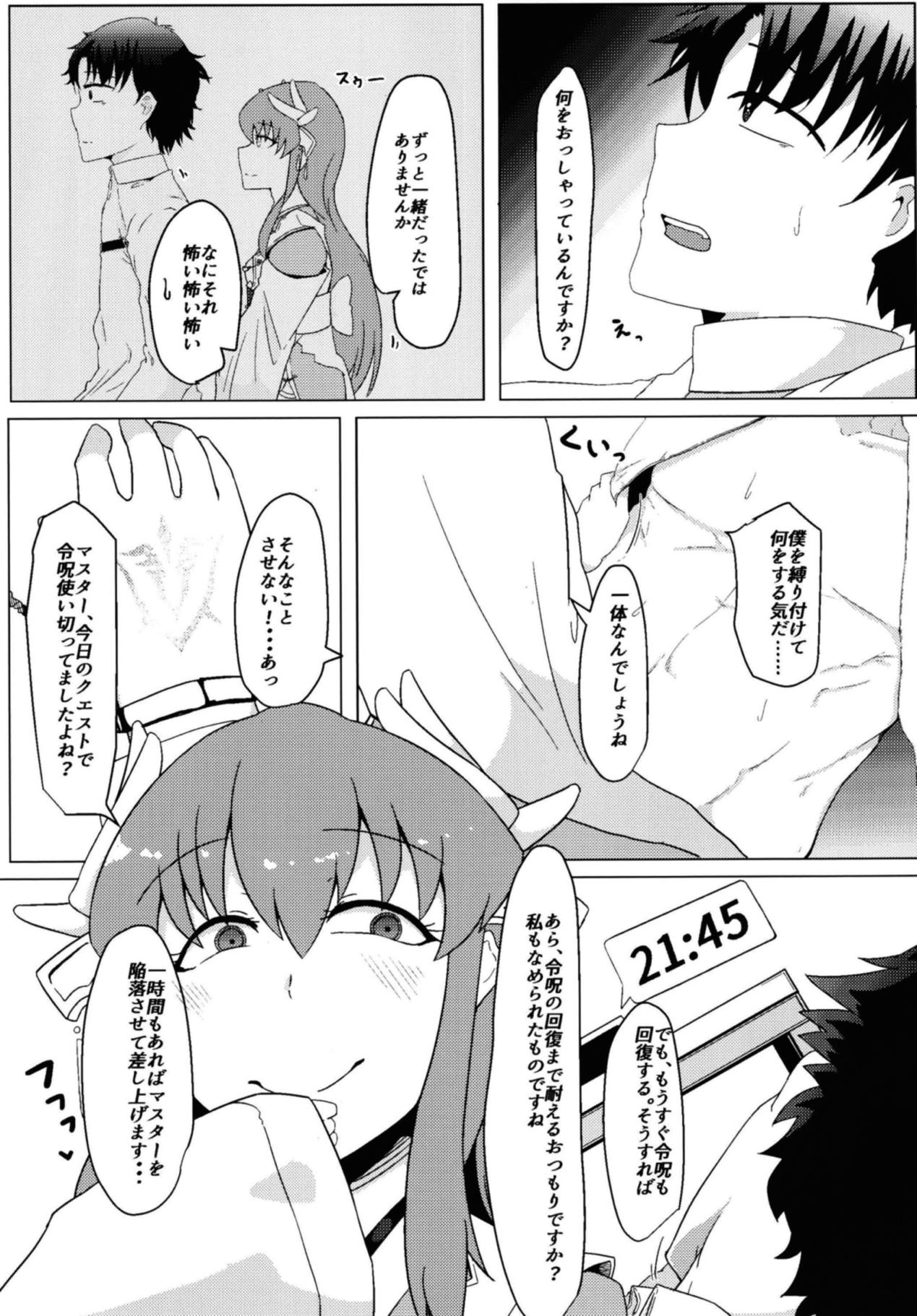 (COMIC1☆13) [Ankan-ke (Ureup)] Kiyohime no Master Otoshi (Fate/Grand Order) page 4 full