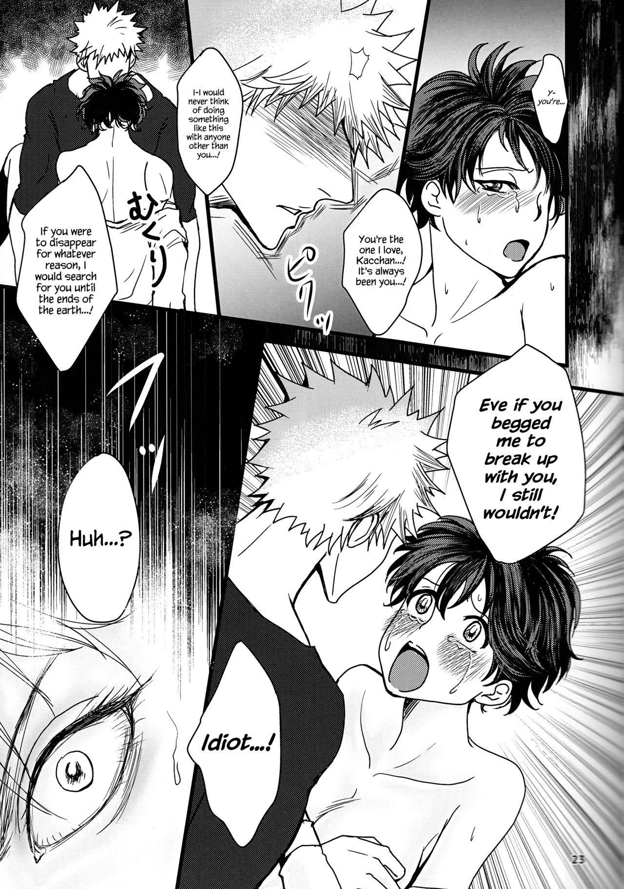 (C91) [cacho*cacho (Morihisa Iku)] Super Darling Bakugou Katsuki (Boku no Hero Academia) [English] {Hennojin} page 24 full