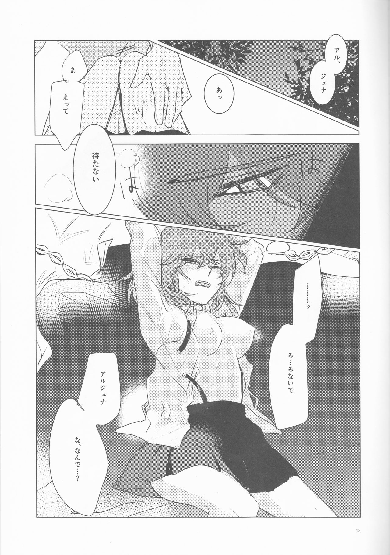 (Ou no Utsuwa Grail Oath) [Fiesole (Bekkou Megane Buchiko)] Yozora no Hoshi no Manten no shita (Fate/Grand Order) page 13 full