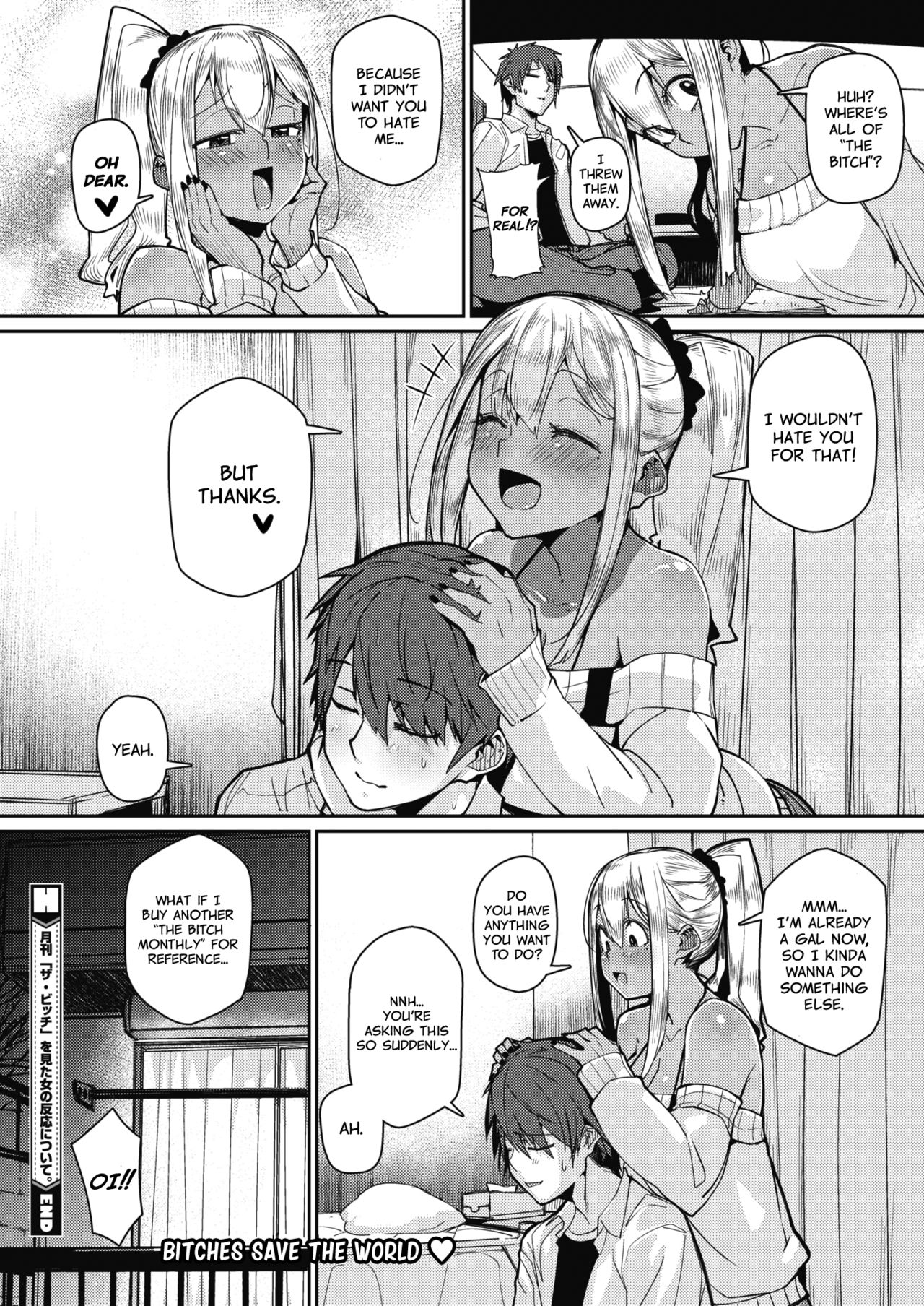 [Miitoban] Gekkan Za Bicchi wo Mita Onna no Hannou ni Tsuite | About the Reaction of the Girl Who Saw The Bitch Monthly [English] [Nishimaru] [Digital] page 20 full