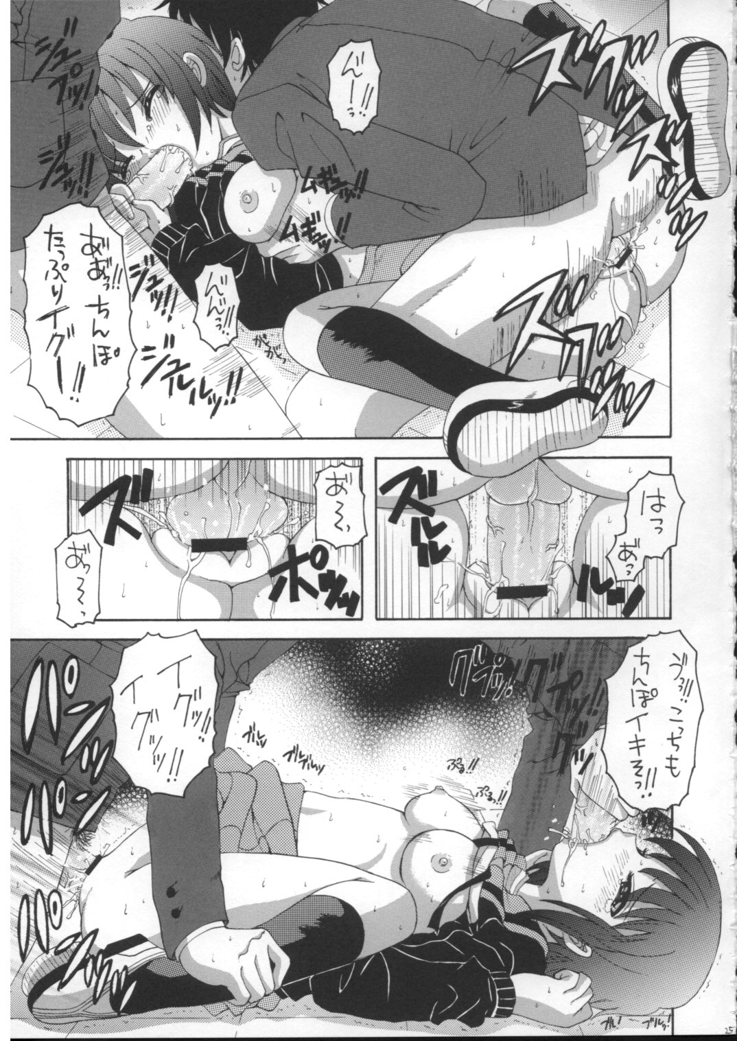 (C70) [Yukimi Honpo (Asano Yukino)] HaruMikku 2 (Suzumiya Haruhi no Yuuutsu [The Melancholy of Haruhi Suzumiya]) page 24 full