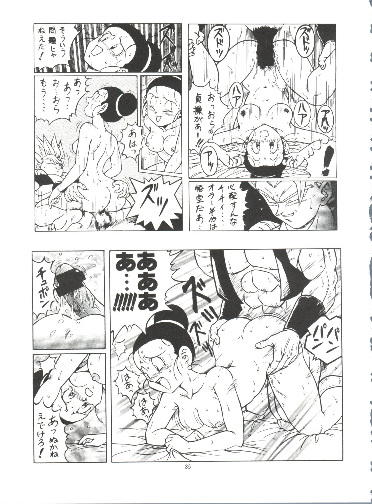 [Rehabilitation (Garland)] Dragonball H Maki Ichi Ni Saihan [white cover] (Dragon Ball Z) page 35 full