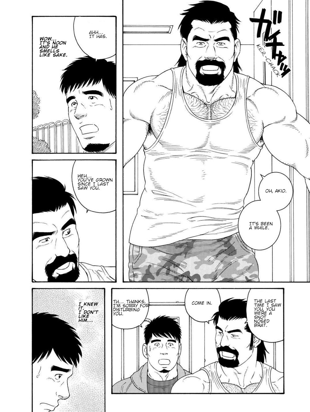 [Tagame] My Best Friend's Dad Made Me a Bitch Ch1. [Eng] page 4 full