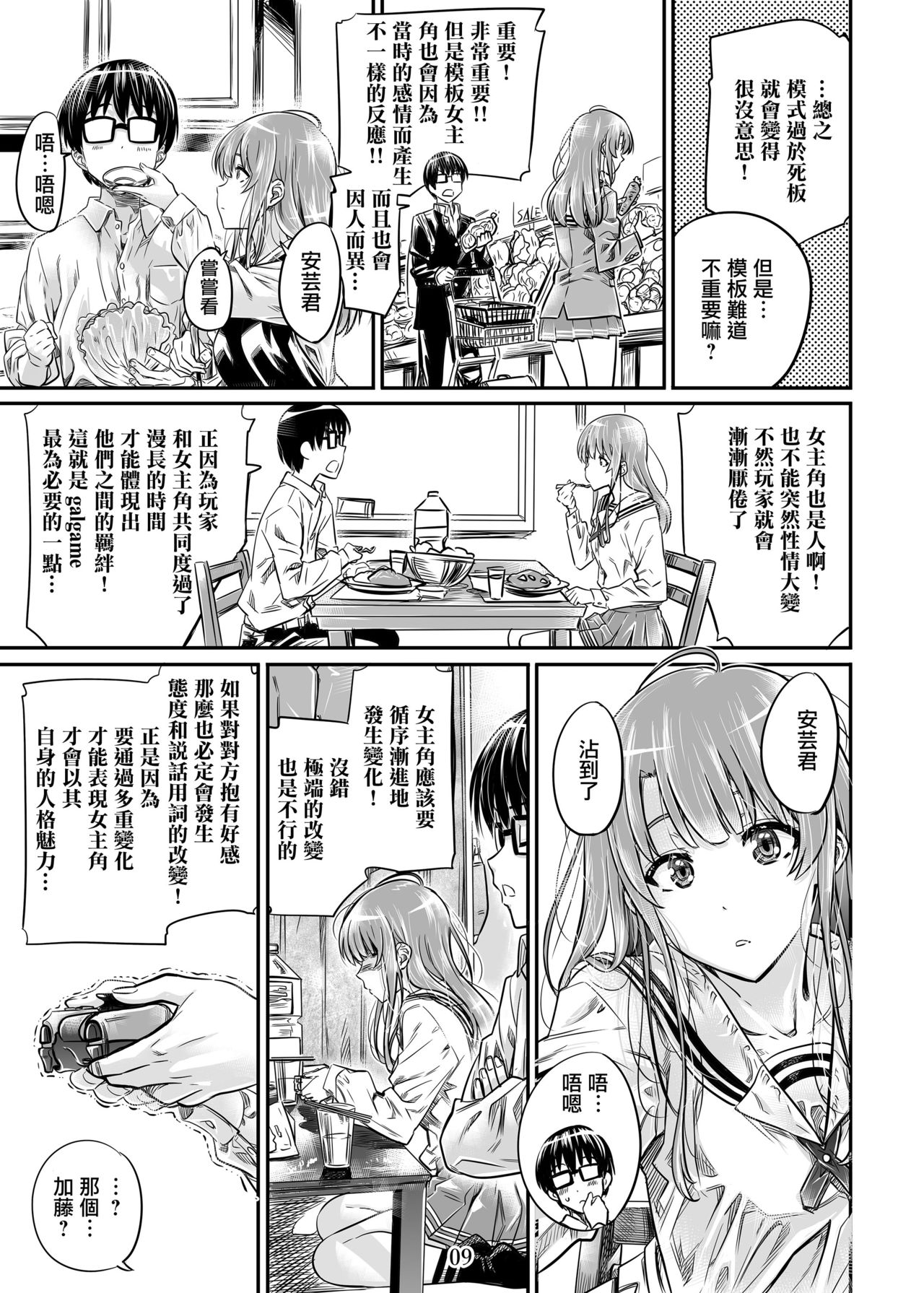 [MARUTA Production (MARUTA)] Saenai Heroine Series Vol. 7 Saenai Futari no Susumikata (Saenai Heroine no Sodatekata) [Chinese] [Angiris Council漢化组] [Digital] page 8 full