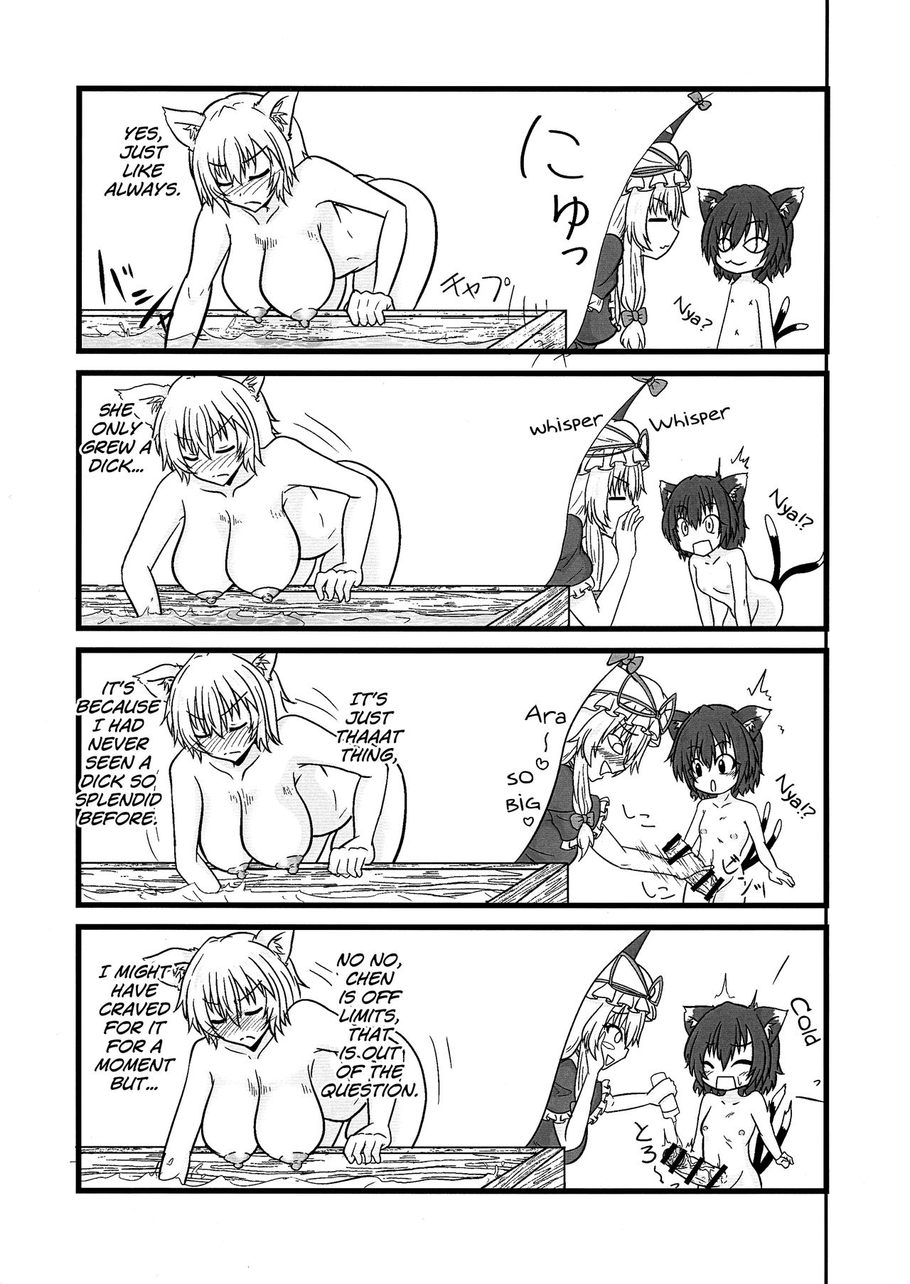 (Futaket 15.5) [Ineusaruka (Aju)] Ran < Chen (Touhou Project) [English] [MrBubbles] page 11 full