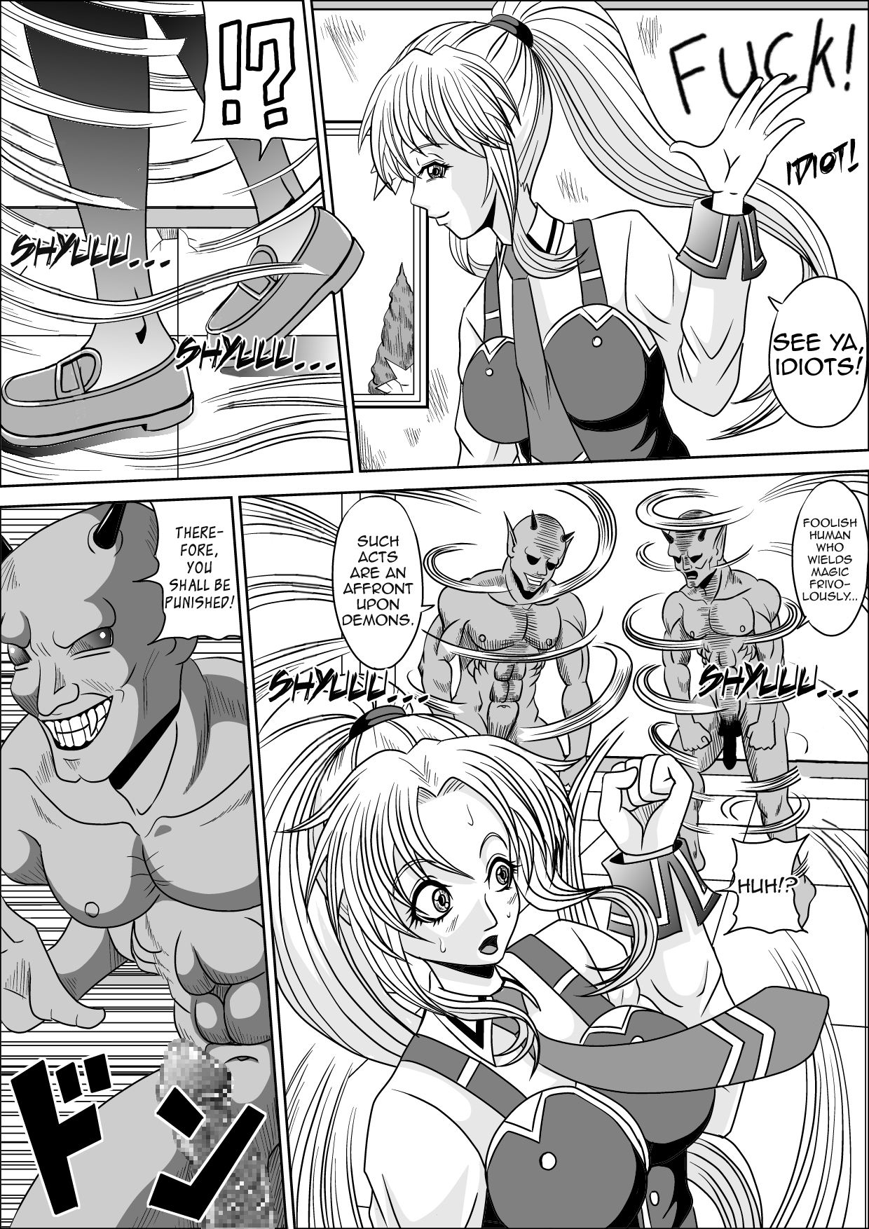 [Pyramid House (Muscleman)] Little Witch Fuck! (Bible Black) [English] [EHCOVE] [Digital] page 6 full