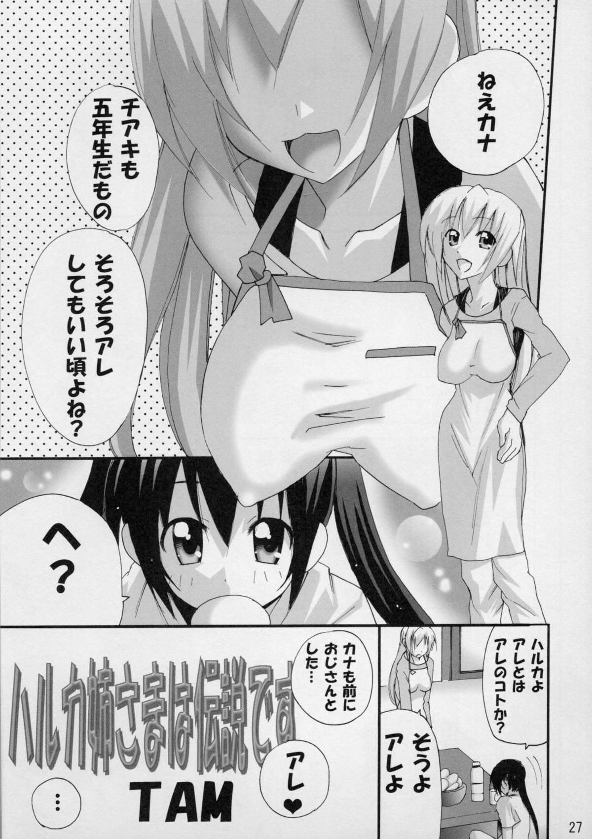 (C75) [PH (TAM)] Haruka Nee-sama to Love Shiru Mamire (Minami-ke) page 26 full