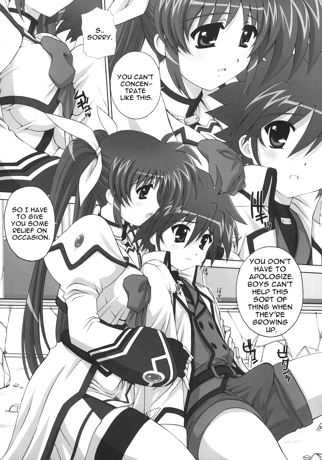 (C76) [Kamogawaya (Kamogawa Tanuki)] Nineteens Ne (Mahou Shoujo Lyrical Nanoha) [English] page 7 full