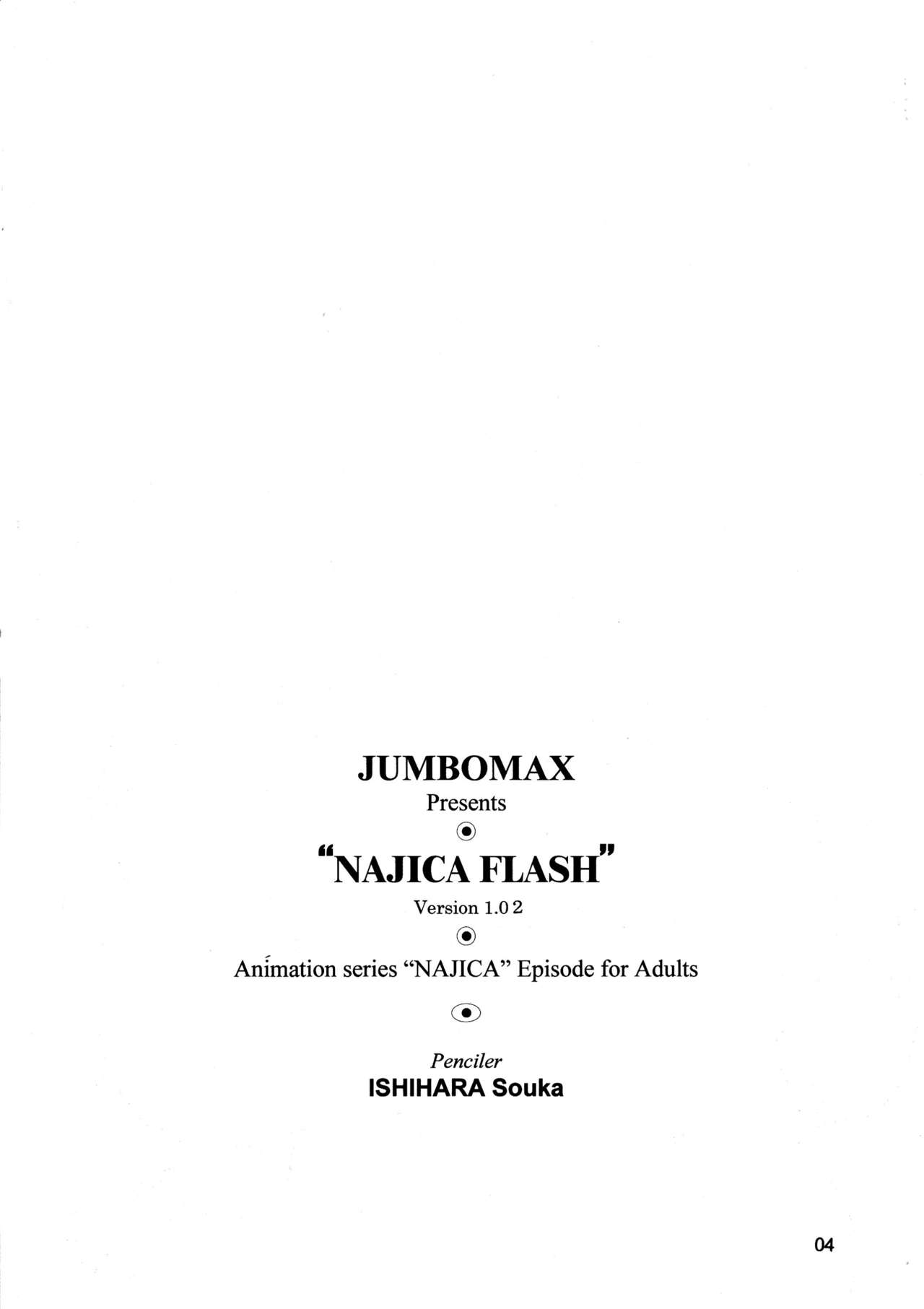 (C61) [JUMBOMAX (Ishihara Souka)] NAJICA FLASH (Najica Blitz Tactics) page 3 full