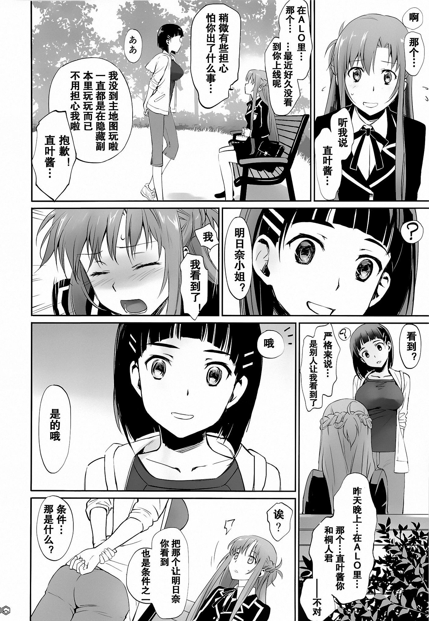 (C89) [Bloody Okojo (Mojyako, Caviar)] turnover (Sword Art Online) [Chinese] [R与紫之上汉化] page 6 full