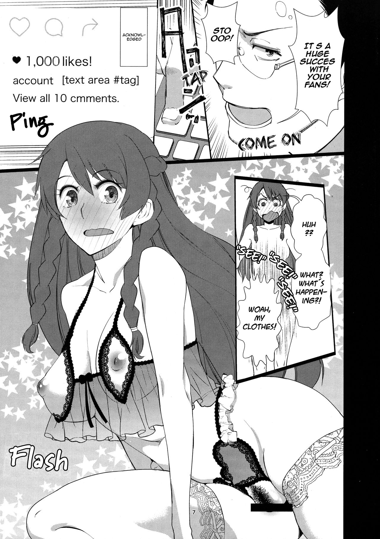 (C93) [Tougechaya (Touge Hiro)] Kaihen Shite Mima SHOW! | Lets´ SHOW our transformation! (Re:CREATORS) [English] [EHCOVE] page 7 full