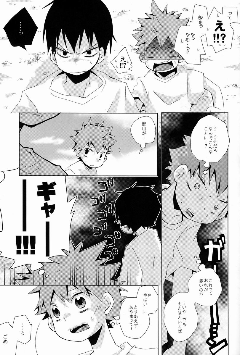 (C83) [Piyoko no Tamago (Ayanario)] Looking!! (Haikyuu!!) page 14 full