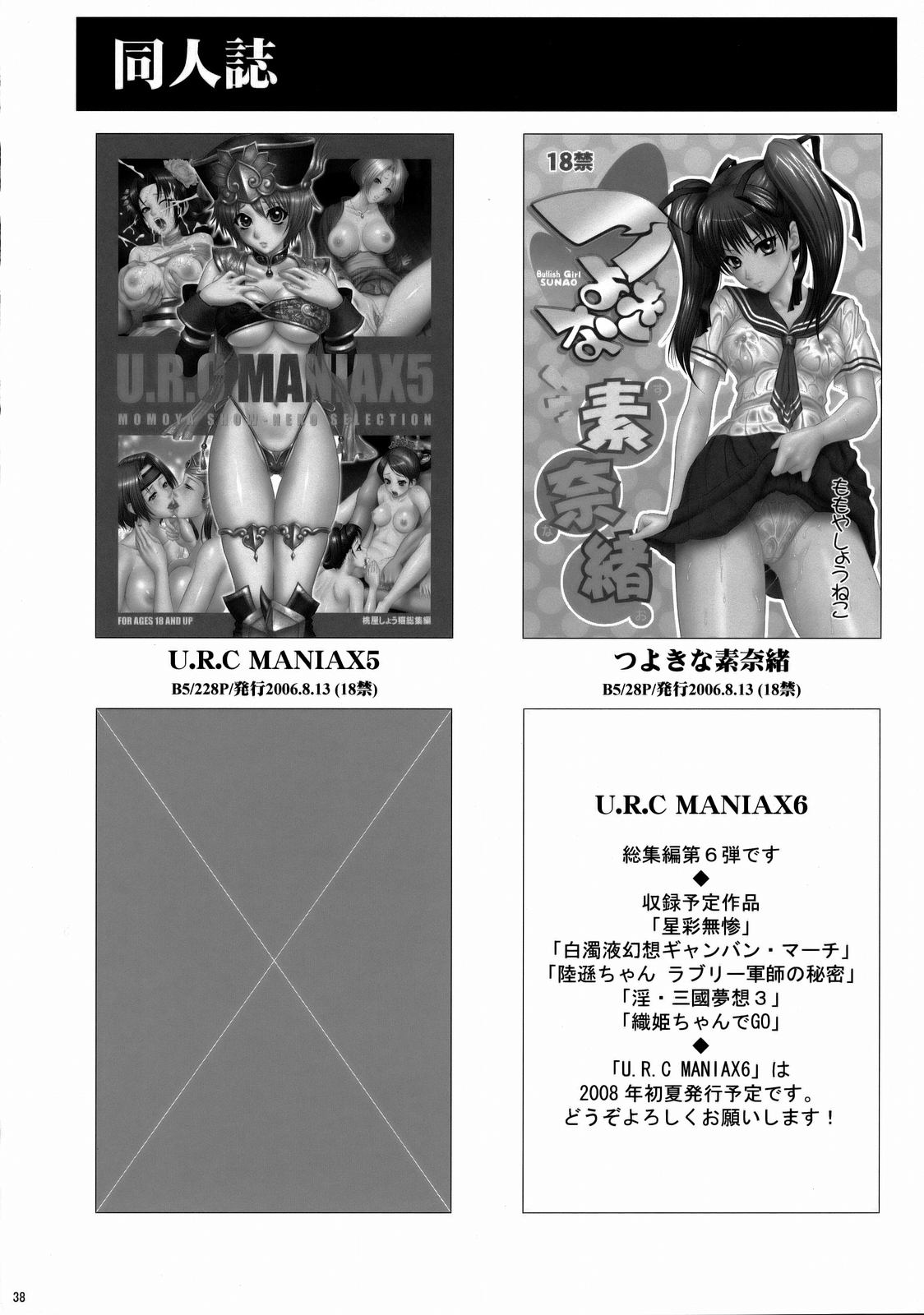 [U.R.C (Momoya Show-Neko)] Himitsu no Rikuson-chan (Dynasty Warriors) [English] [takehiro] page 37 full