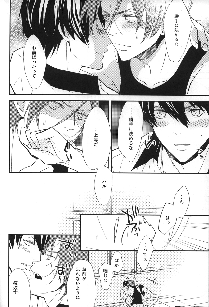 [gogogo! (Shibuya Sicago)] Nemurenu yoru wa (Free!) page 13 full