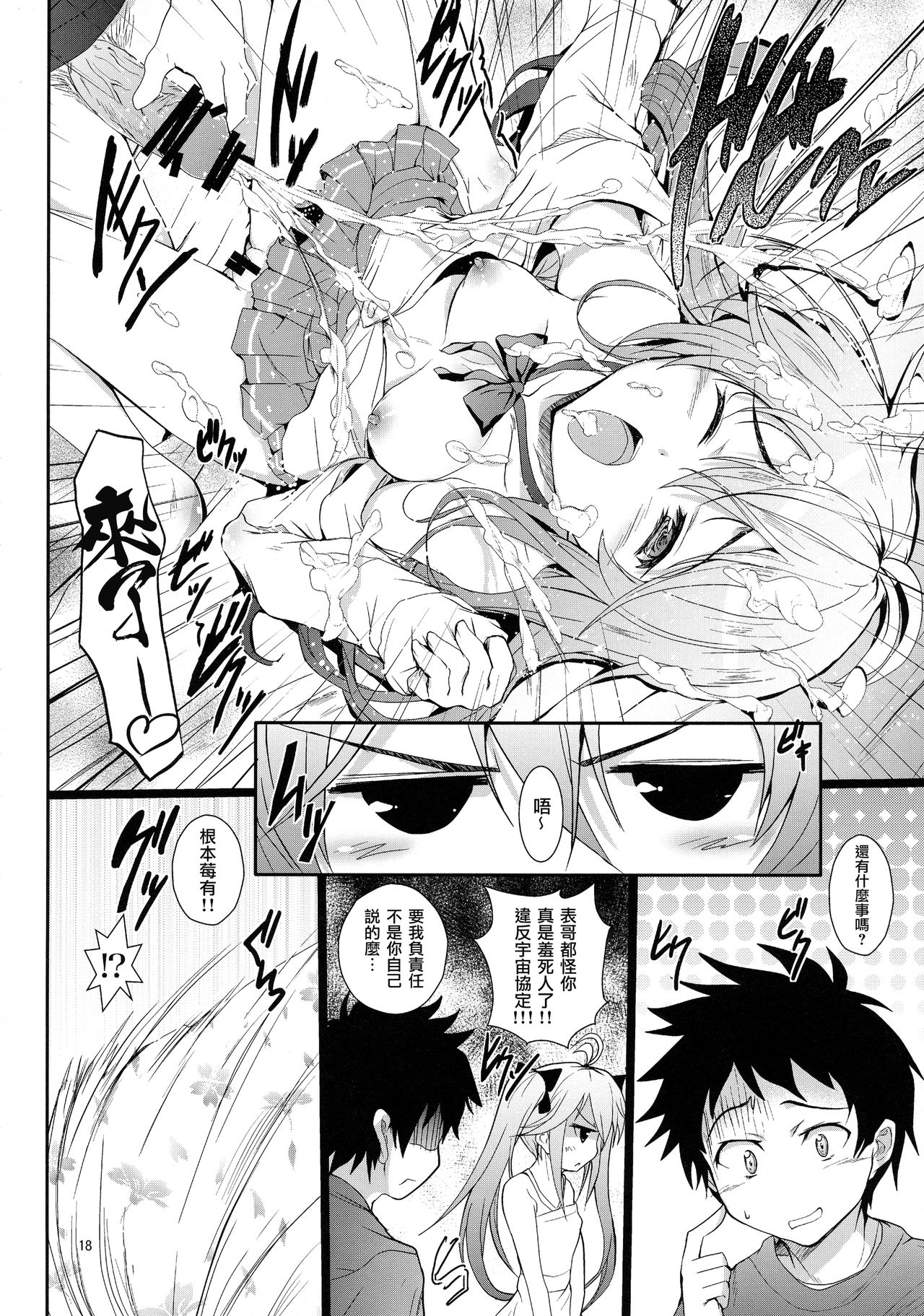 (COMIC1☆5) [Circle ARE (Kasi)] Denpa to Sumaki to Oyakodonburi (Denpa Onna to Seishun Otoko) [Chinese] [jhgccg个人机翻] page 18 full