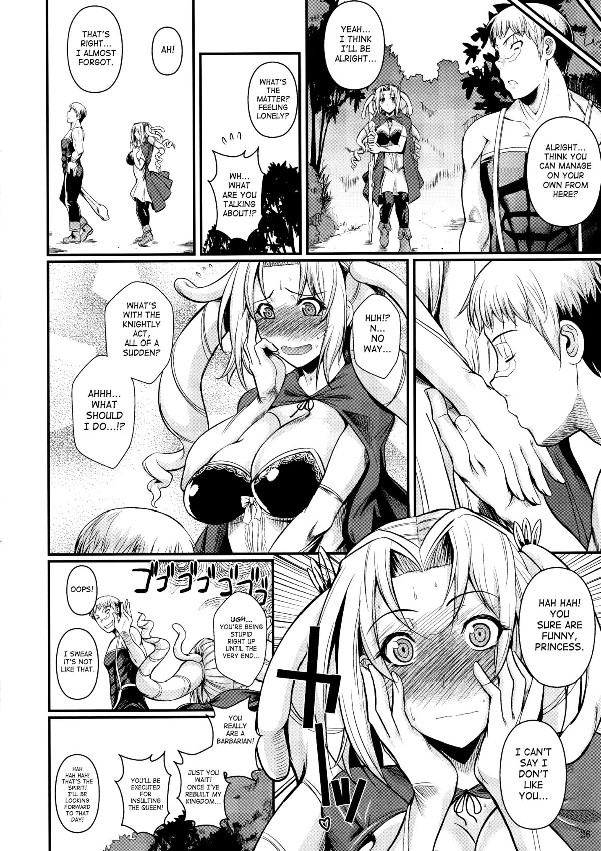 (C85) [Shoot the Moon (Fuetakishi)] Tatta Hitori no Youheidan 2 | One-Man Mercenary Army 2 [English] {SaHa} page 27 full