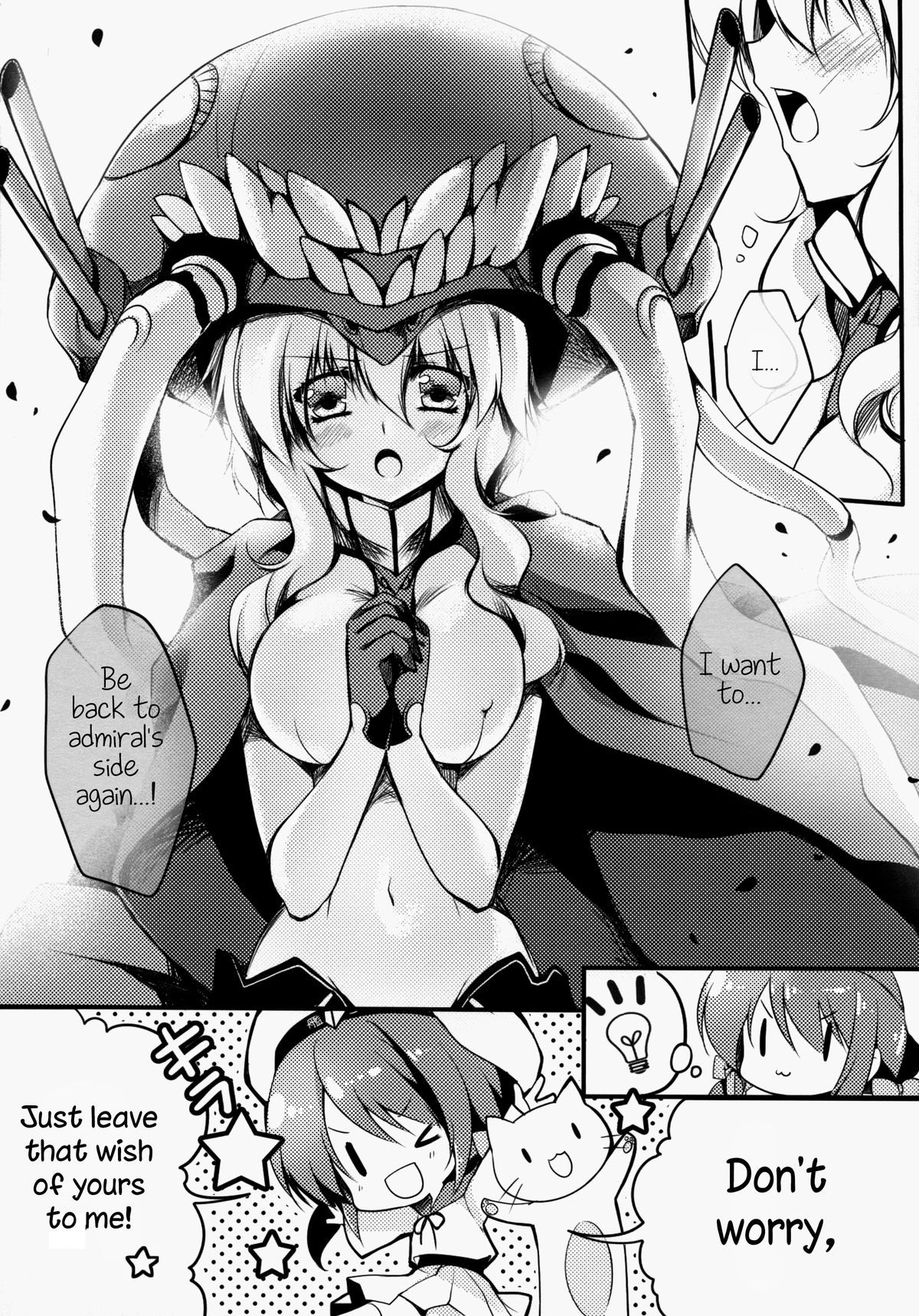 (COMIC1☆8) [Wish ~Kibou no Tsubasa~ (Sakurano Ru)] Sa.yo.na.ra - Shinkai no Ningyohime | Sa-yo-na-ra - Little Mermaid of The Abyss (Kantai Collection -KanColle-) [English] page 7 full