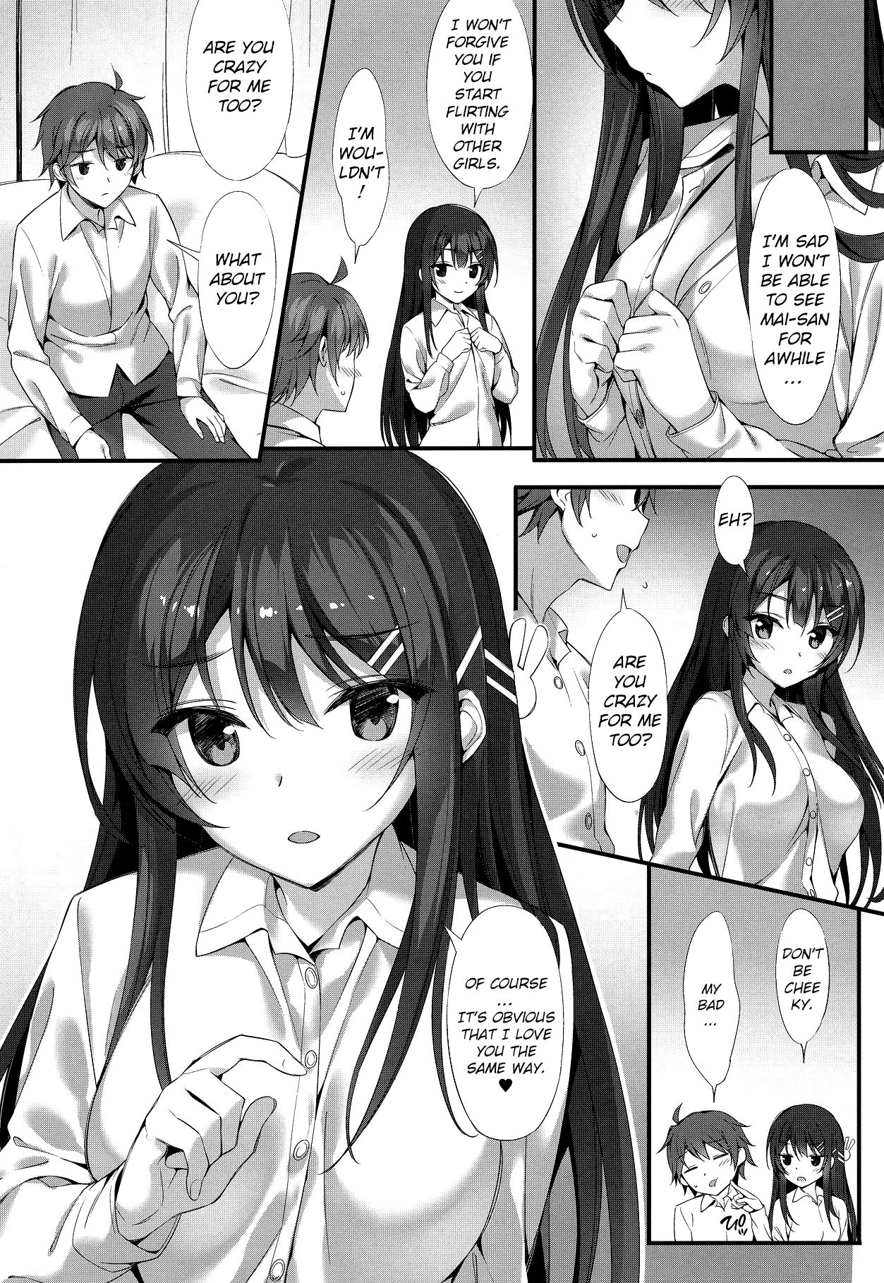 (C95) [P:P (Oryou)] Mai Senpai to Ichatsukitai (Seishun Buta Yarou wa Bunny Girl Senpai no Yume o Minai) [English] [Comfy Pillows Scans] page 21 full