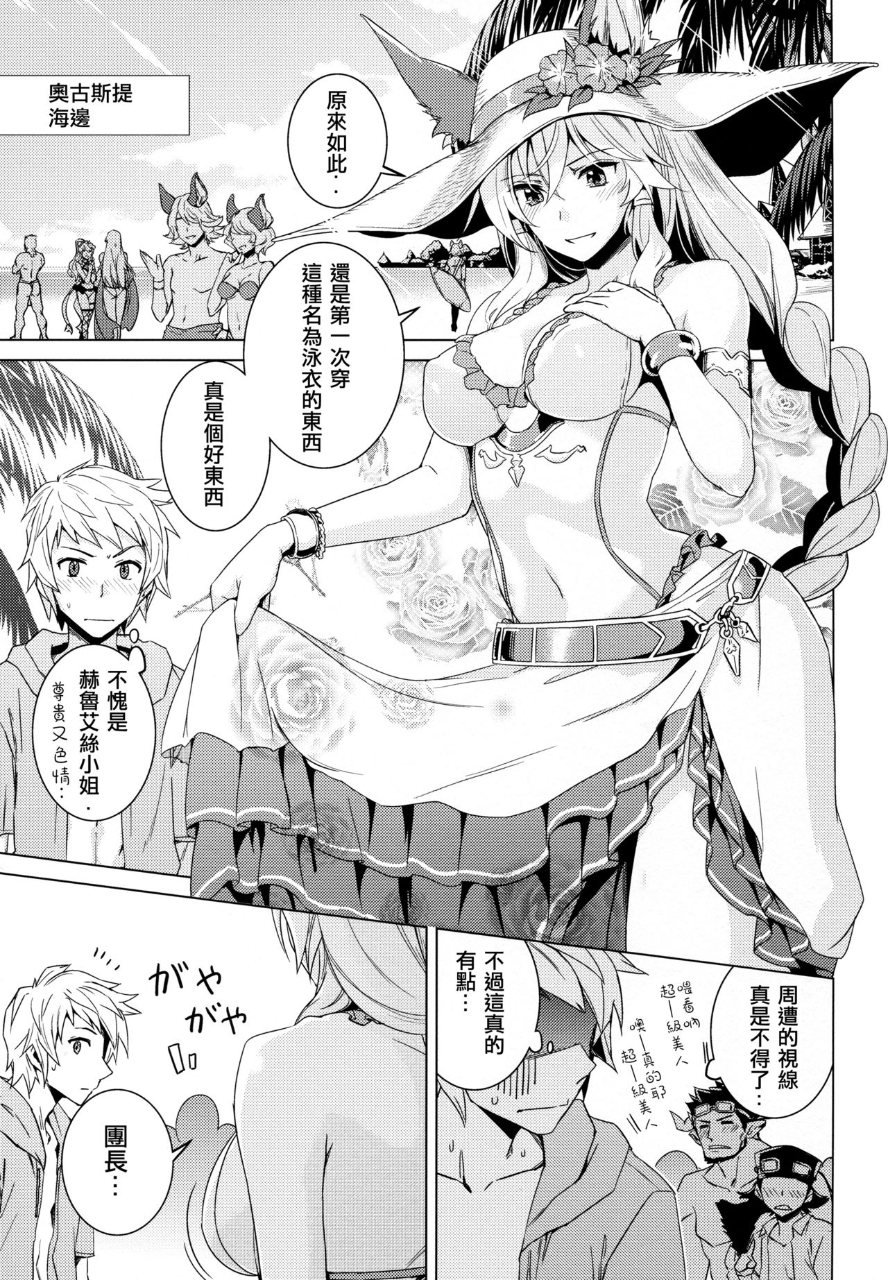 (COMIC1☆11) [HECHOCHO (ABO)] Hamabe de Royal Sex (Granblue Fantasy) [Chinese] [布魯斯個人漢化] page 5 full