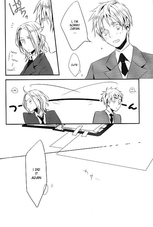 [★ (Komugiko)] Itoshii Hito wa Madoromi no Naka ni (Axis Powers Hetalia) {English] [Incomplete] page 2 full