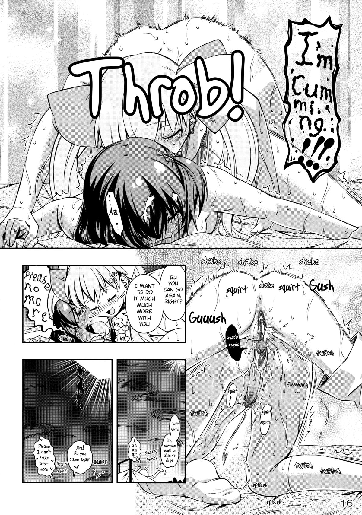 (Futaket 10.5) [YOU2HP (YOU2)] Immoral Batou! (Selector Infected WIXOSS) [English] [Belldandy100] [Decensored] page 16 full