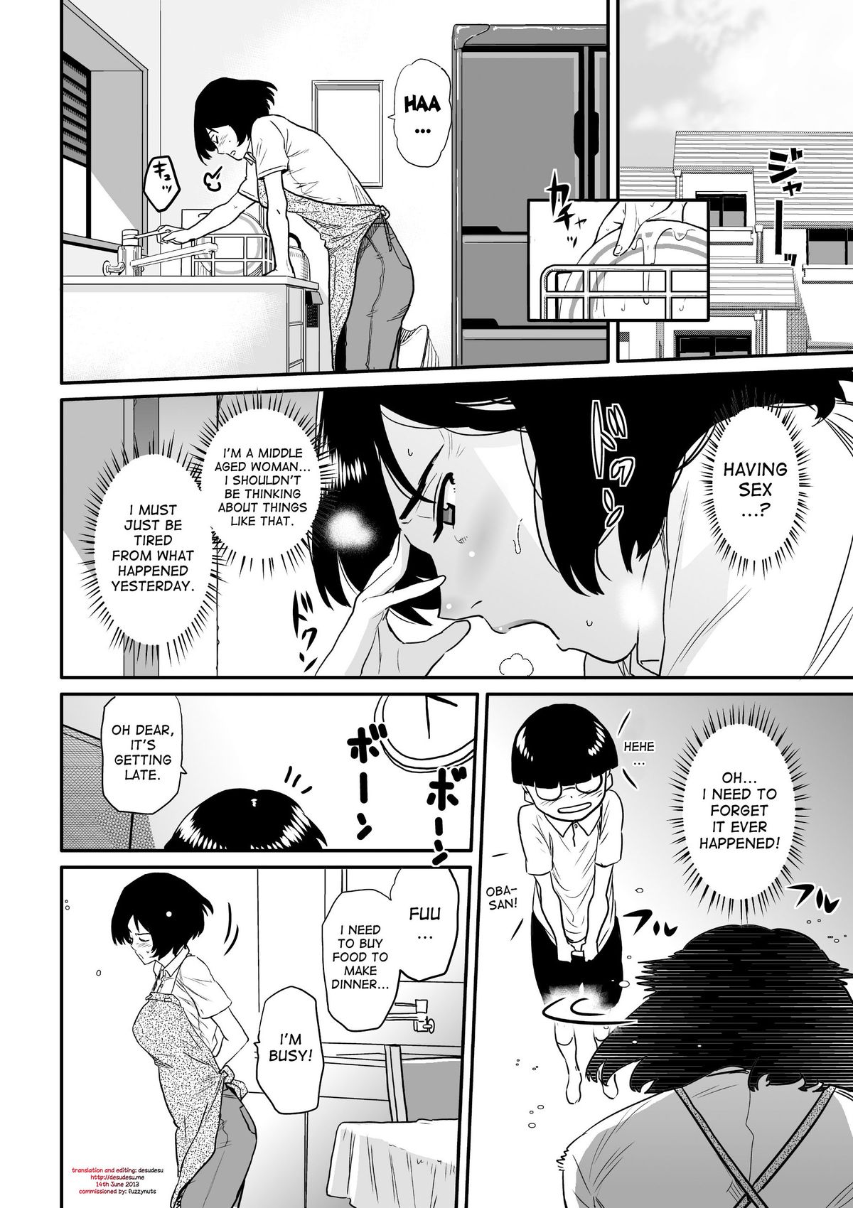 [Hana Hook] Hahaoya Shikkaku - Watashi to Musuko no Mesu Buta Netorare Fukushuugeki [English] [Digital] page 45 full