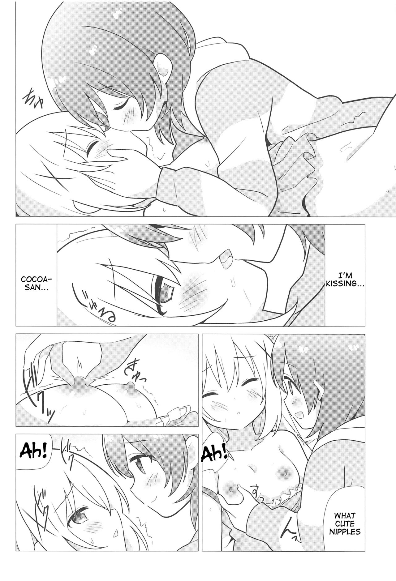 [vivid_dot (Nanakusa Amane)] Onee-chan to Yuri ni Mezameru Hon (Gochuumon wa Usagi desu ka?) [English] [Tigoris Translates] page 7 full
