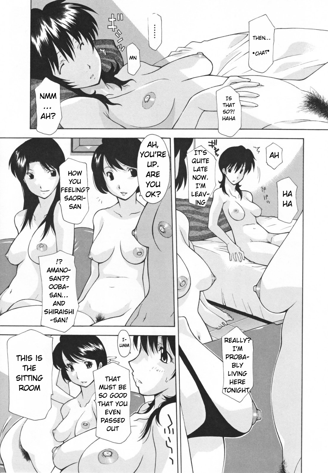 [Izawa Shinichi] Hitozuma Kai -Saori- (Nakadashi Hitozuma Kai) [English] [Decensored] page 19 full
