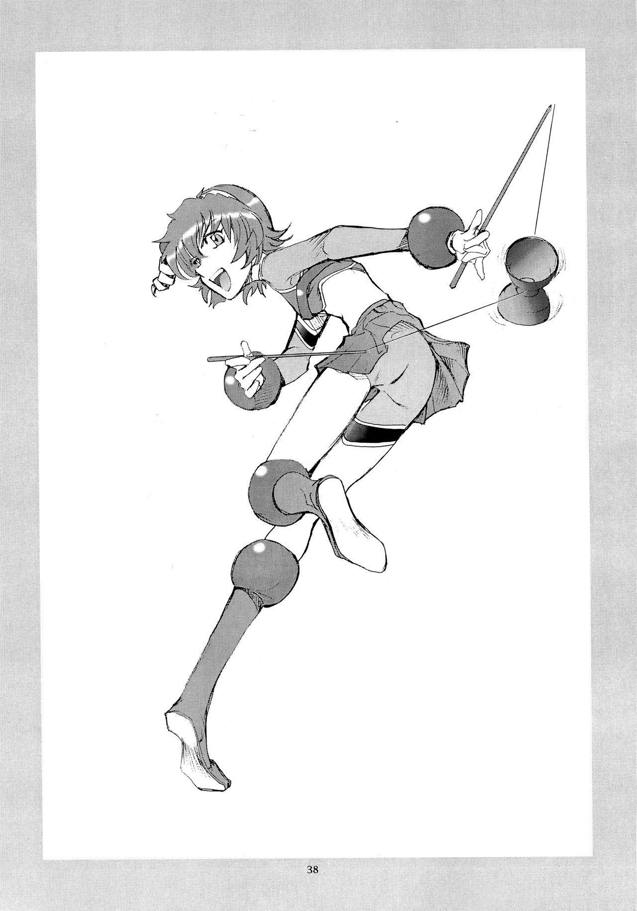 (C64) [Okinawa Taieki Gunjinkai (Yasunaga Kouichirou)] Kaleido Superstar Retsuden (Kaleido Star) page 37 full