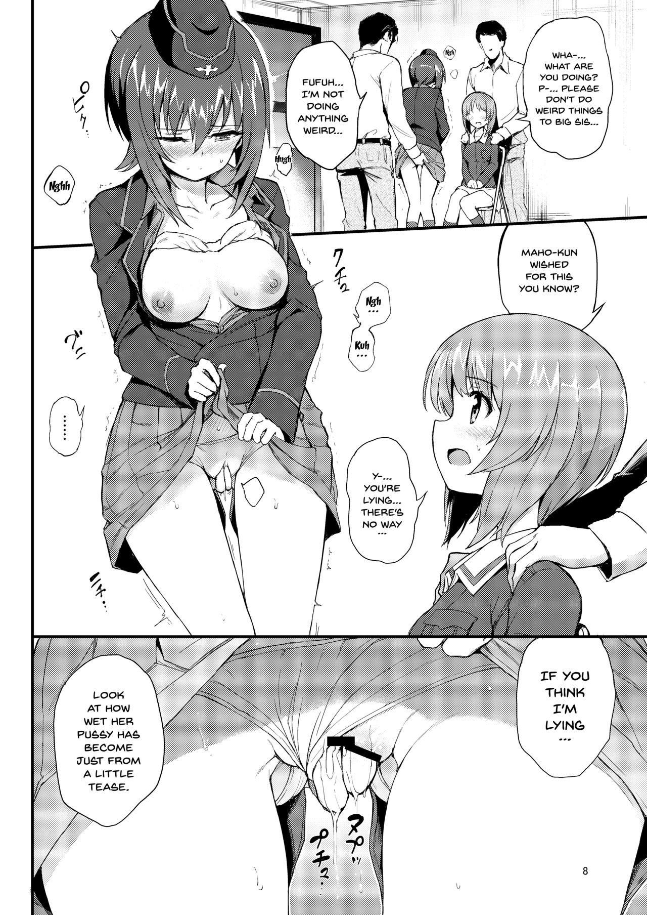 [Kyockchokyock (Kyockcho)] Nishizumi Shimai Ryoujoku | Nishizumi Sisters Sexual Assault (Girls und Panzer) [English] {Doujins.com} [Digital] page 6 full