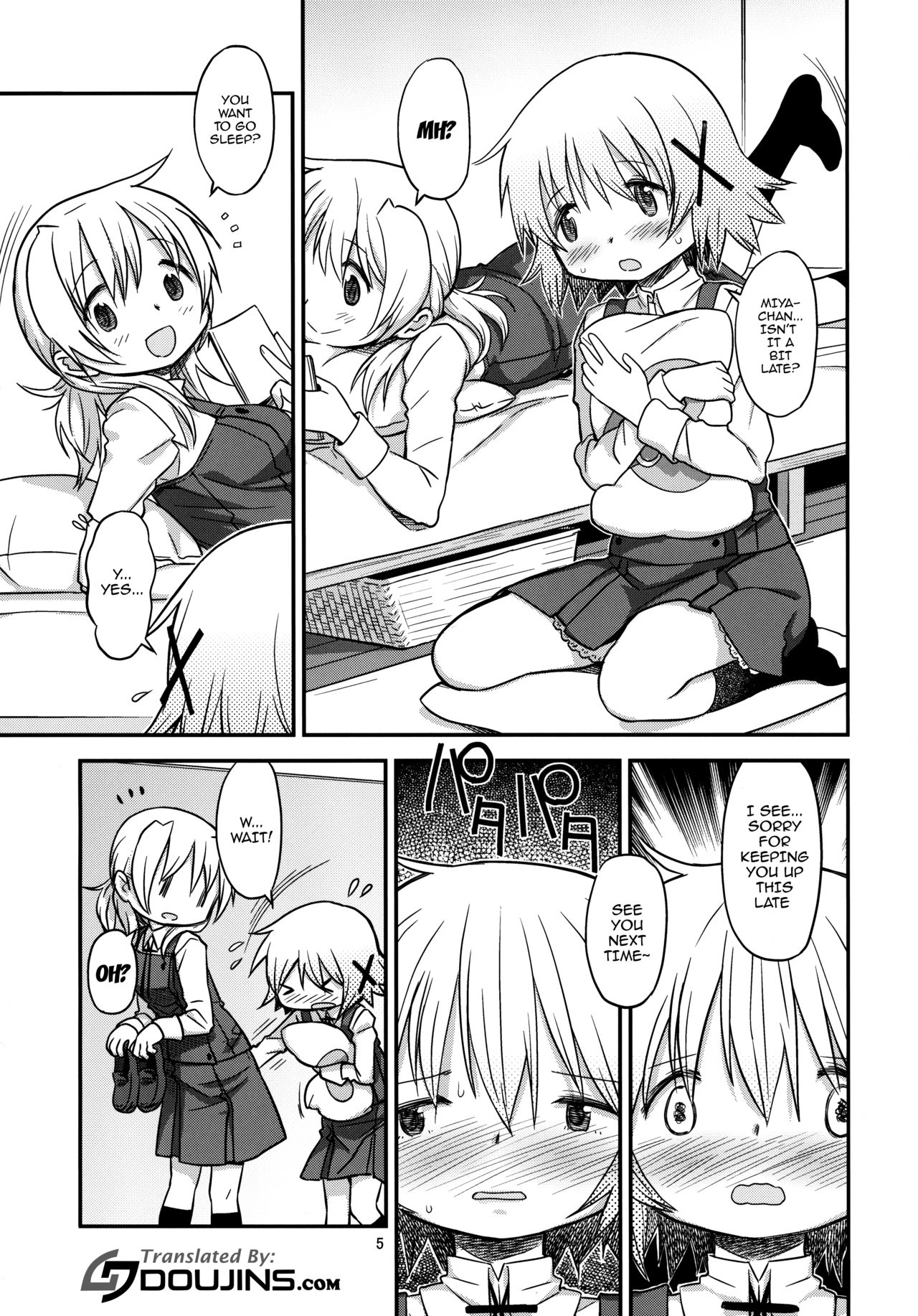 (Futaket 12) [GADGET (A-10)] Futanari Sketch 3 (Hidamari Sketch) [English] {doujins.com} page 3 full