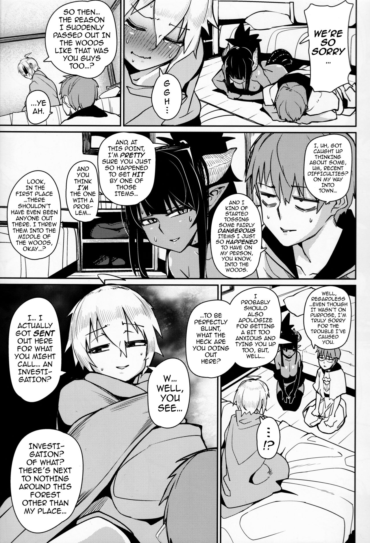 (C93) [Danball Man (Nikuman Umeew)] Different World Girl 3 [English] {darknight} page 4 full