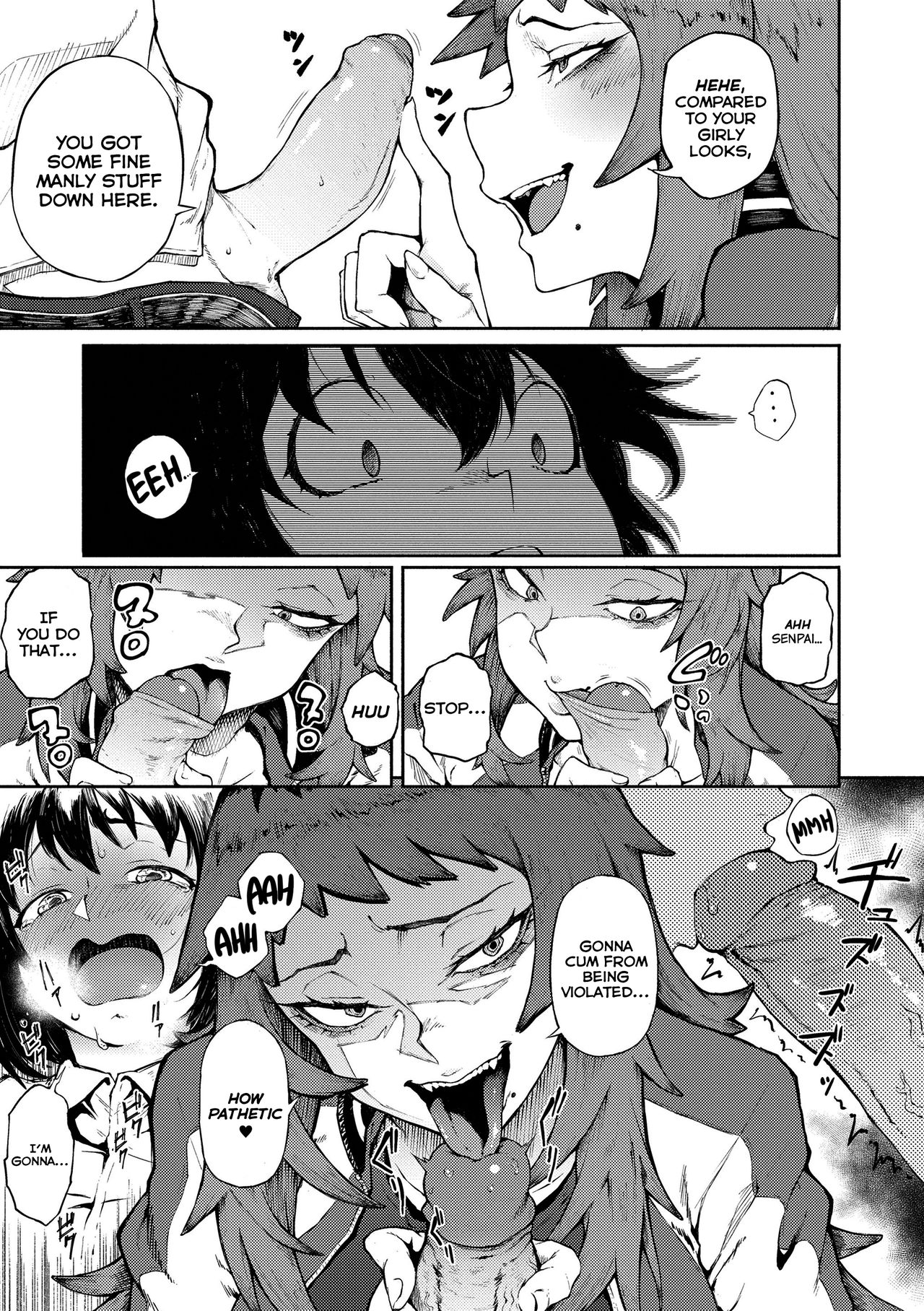 [Suruga Kuroitsu] Odoshi Ai | Threatening Love (Manazashi Temptation) [English] [Nishimaru] [Decensored] [Digital] page 7 full