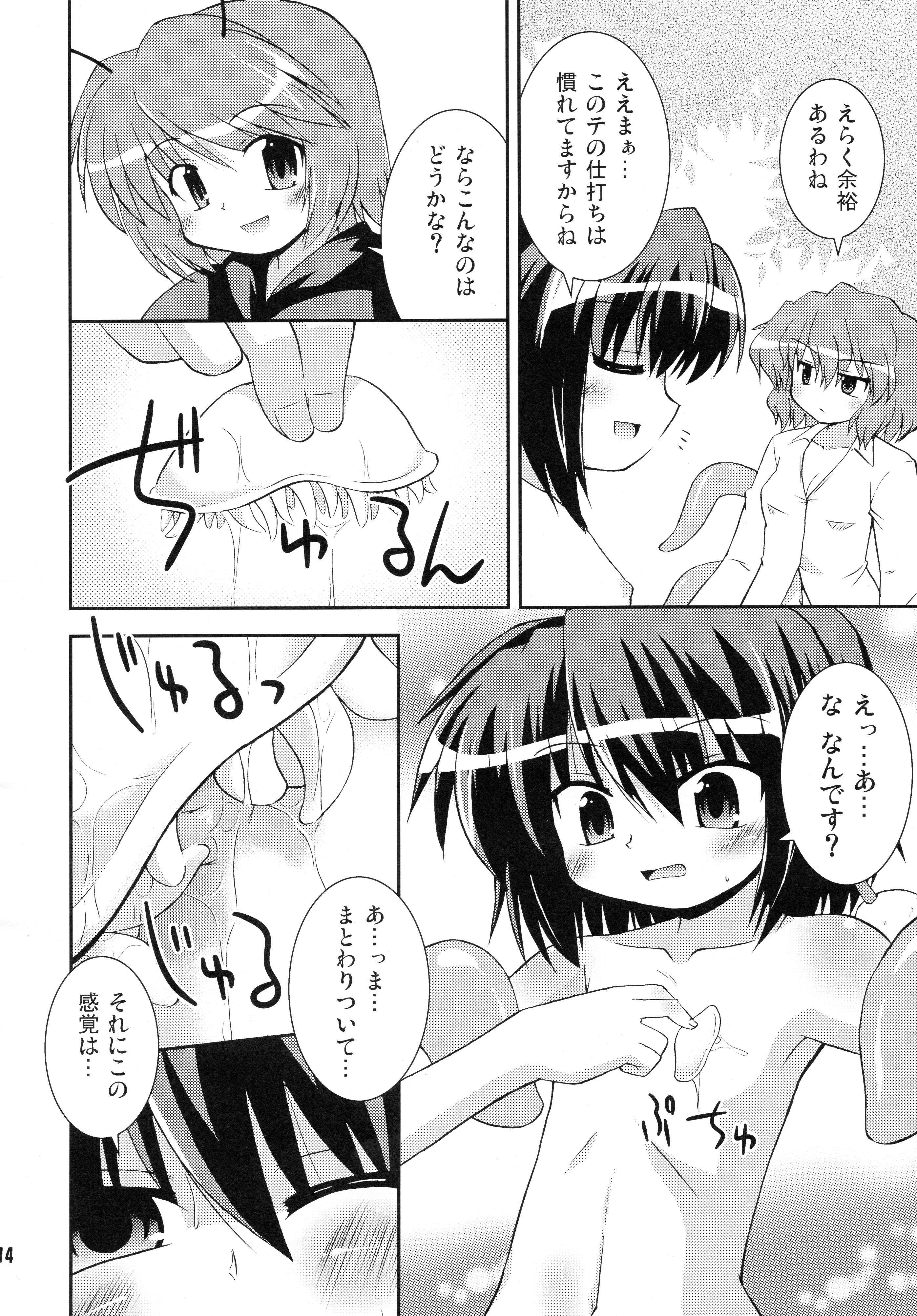 (Reitaisai 5) [Saihate-Kukan (Hino Hino)] Shameima! (Touhou Project) page 14 full