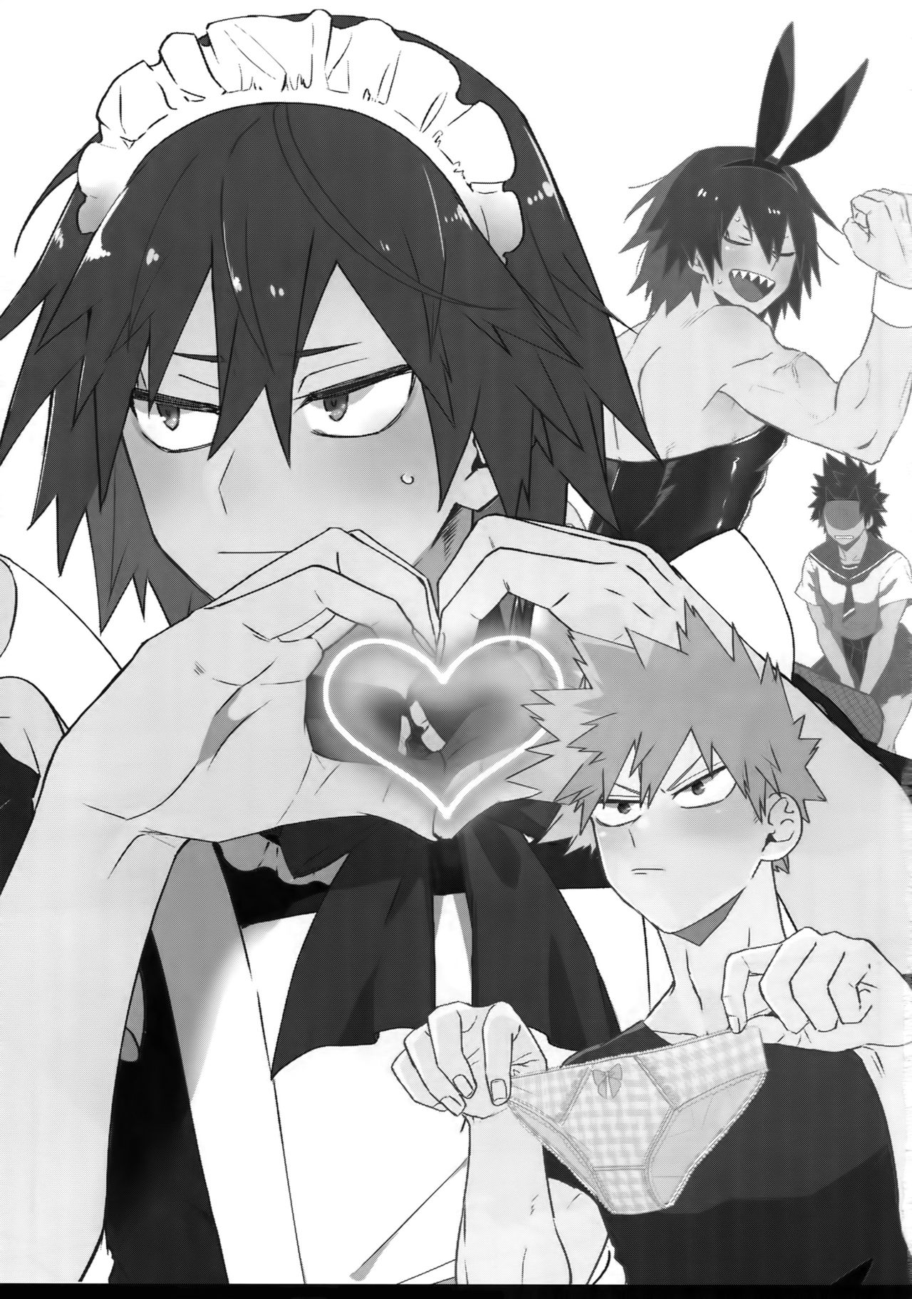(C96) [HELLENISM (Y)] Ore no Kareshi ga Konnani Kawaii Wake ga Aru (Boku no Hero Academia) page 2 full