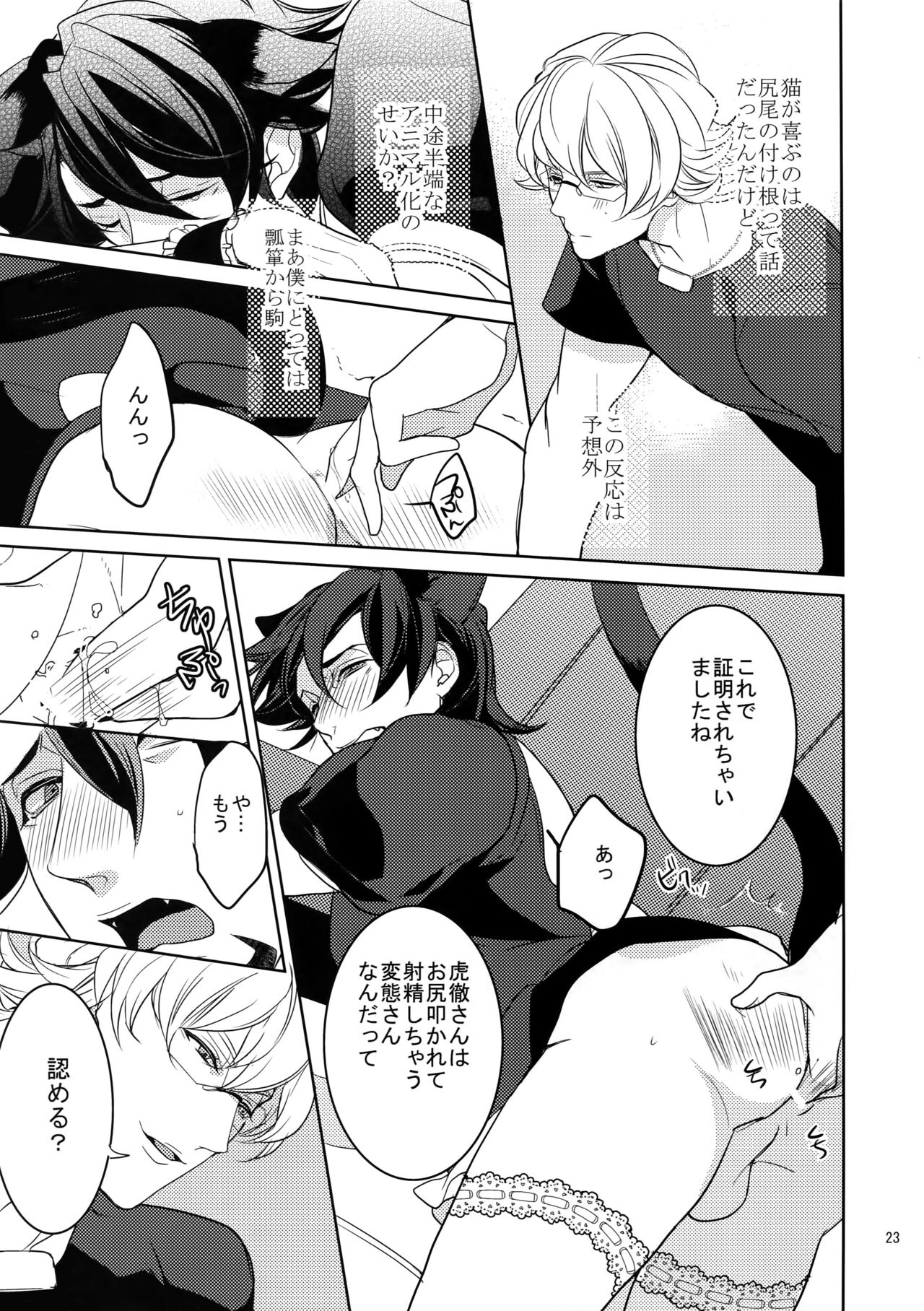 (SPARK9) [BORO ZS (Hyakuichi Nemu)] BOROZS Usagi Tora Sairoku 2 (TIGER & BUNNY) page 22 full