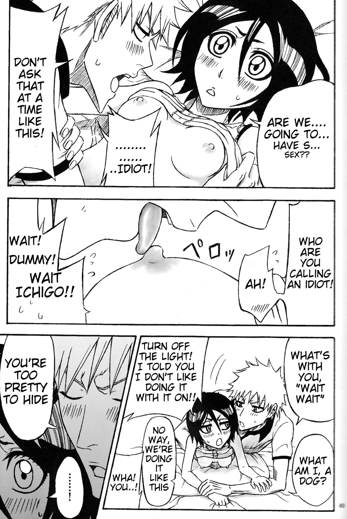 (CCOsaka101) [Candeliere (Matsuyo)] Otona no Tame no Ichiruki Anthology Kiss &! (BLEACH) [English] [Tigoris Translates] page 36 full