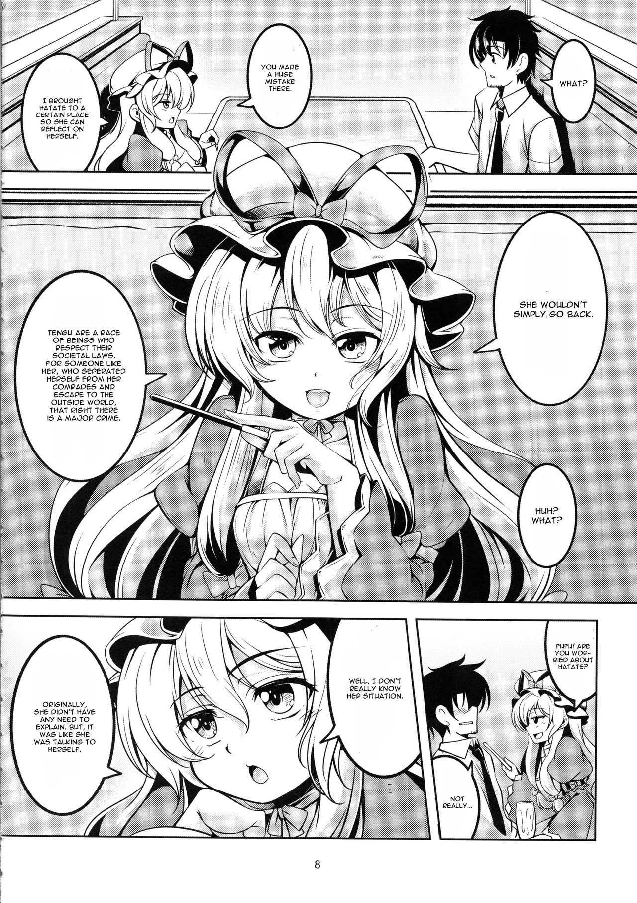 (C92) [WindArTeam (WindArt)] Wagaya no Otengu-sama -Kouhen- (Touhou Project) [English] [CGrascal] page 9 full