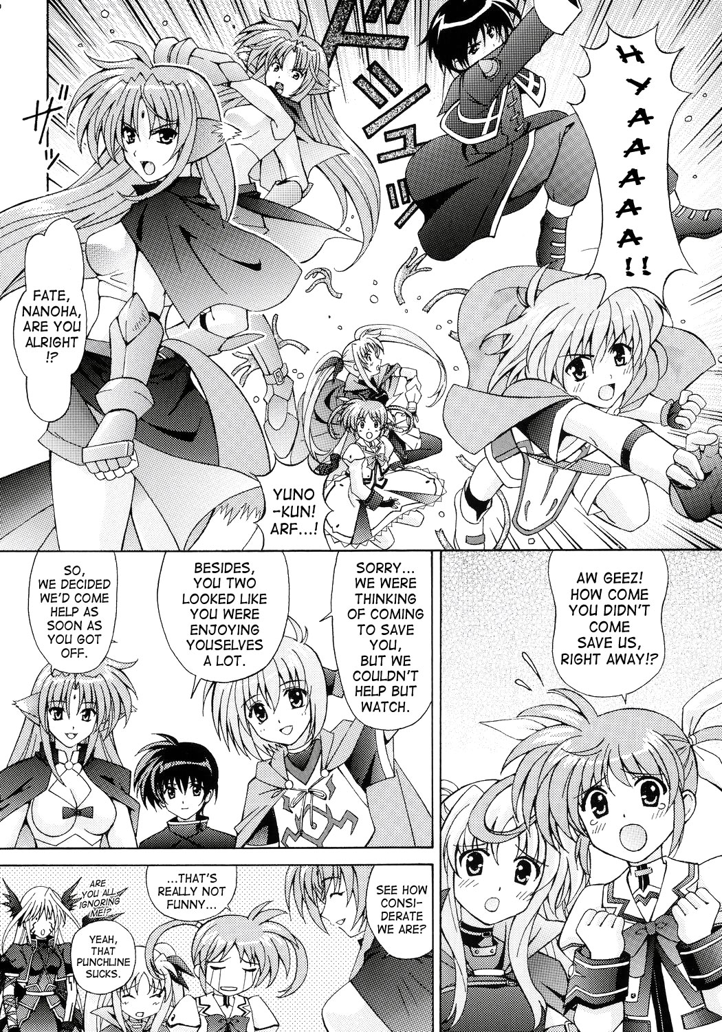 [SHIMEKIRI SANPUNMAE (Tukimi Daifuku)] Mahou Shoujo Shokushuu de Nanoha (Mahou Shoujo Lyrical Nanoha) [English] [SaHa] page 15 full