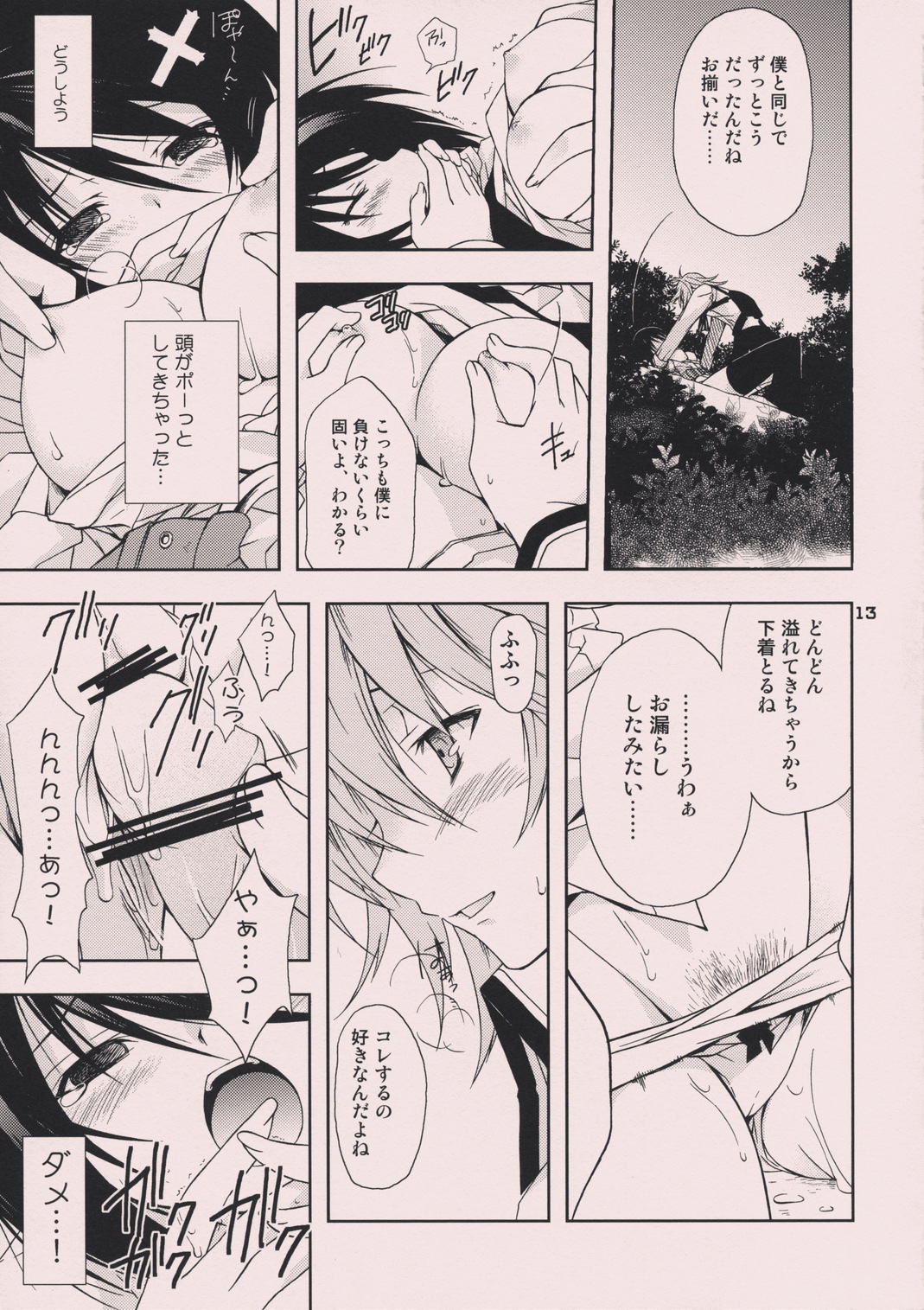 (C74) [Nodoame, Satsukidoh (Higa Yukari, Miyabi Juri)] Sweet Pipit (Sekirei) page 12 full
